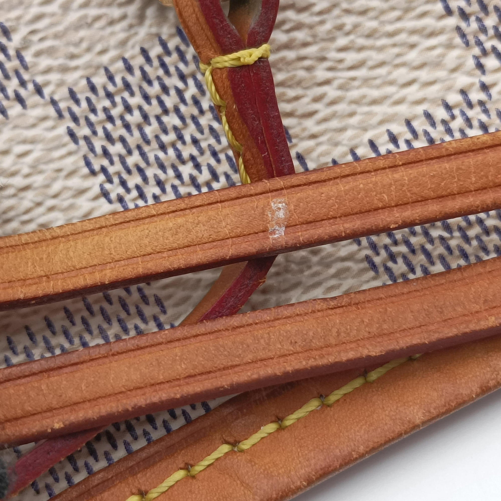 Pre-owned Louis Vuitton NEVERFULL GM AZUR Damier Canvas N51108 shoulderbag | stylenewstar