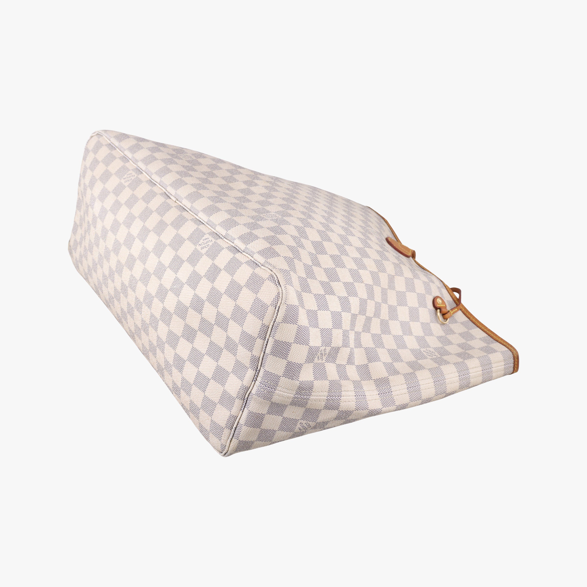 Pre-owned Louis Vuitton NEVERFULL GM AZUR Damier Canvas N51108 shoulderbag | stylenewstar