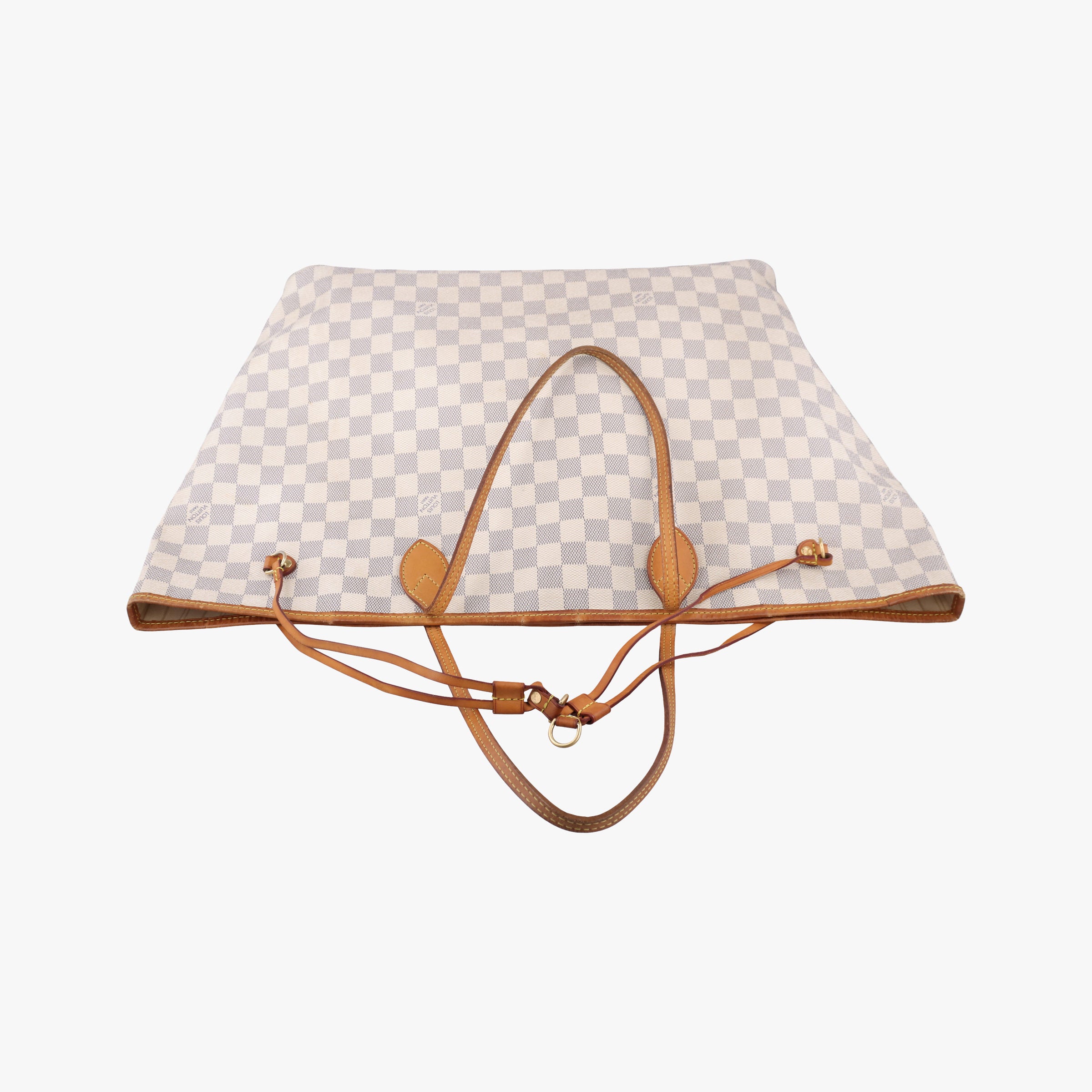 Pre-owned Louis Vuitton NEVERFULL GM AZUR Damier Canvas N51108 shoulderbag | stylenewstar