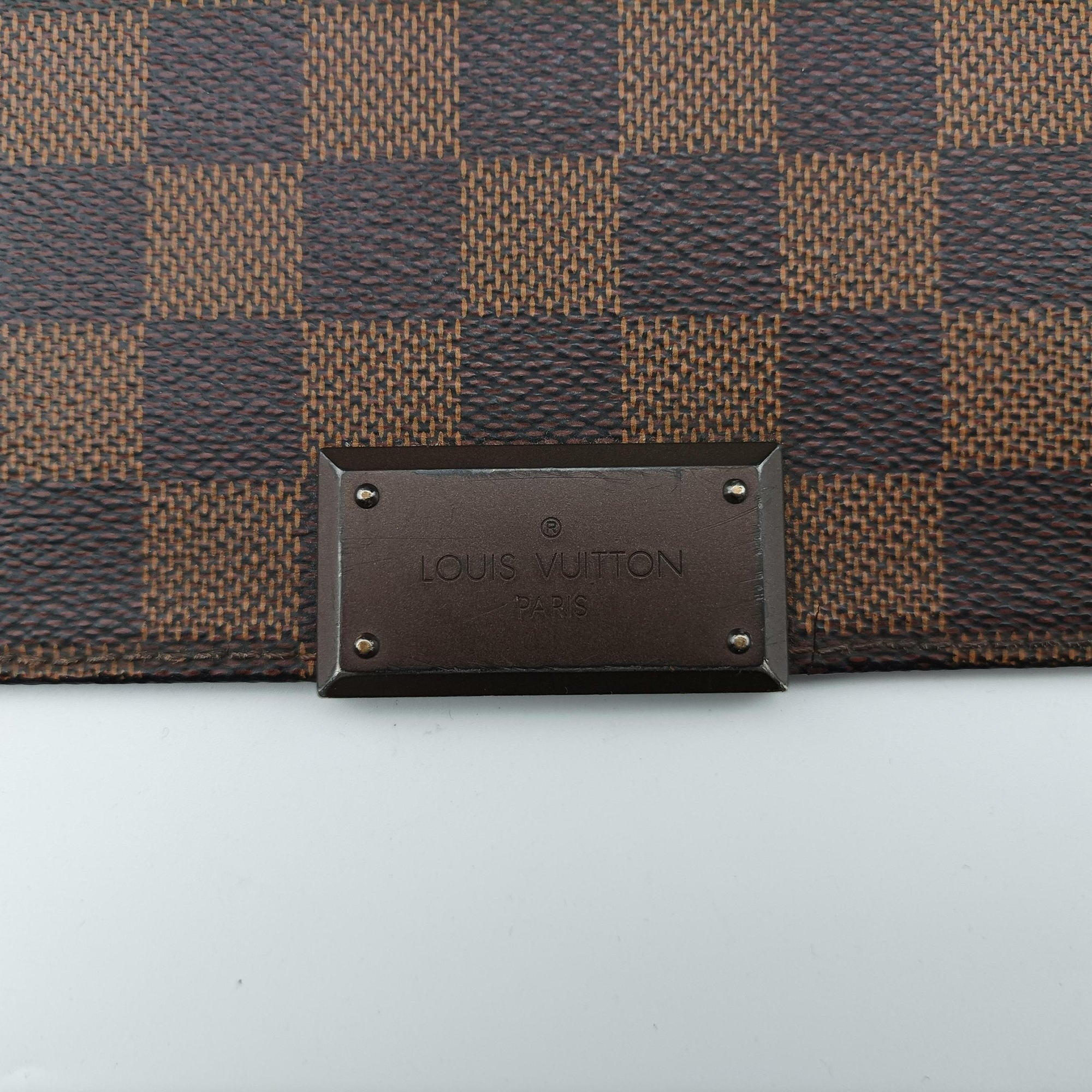 Pre-owned Louis Vuitton DISTRICT PM EBENE Damier Canvas N41213 shoulderbag | stylenewstar
