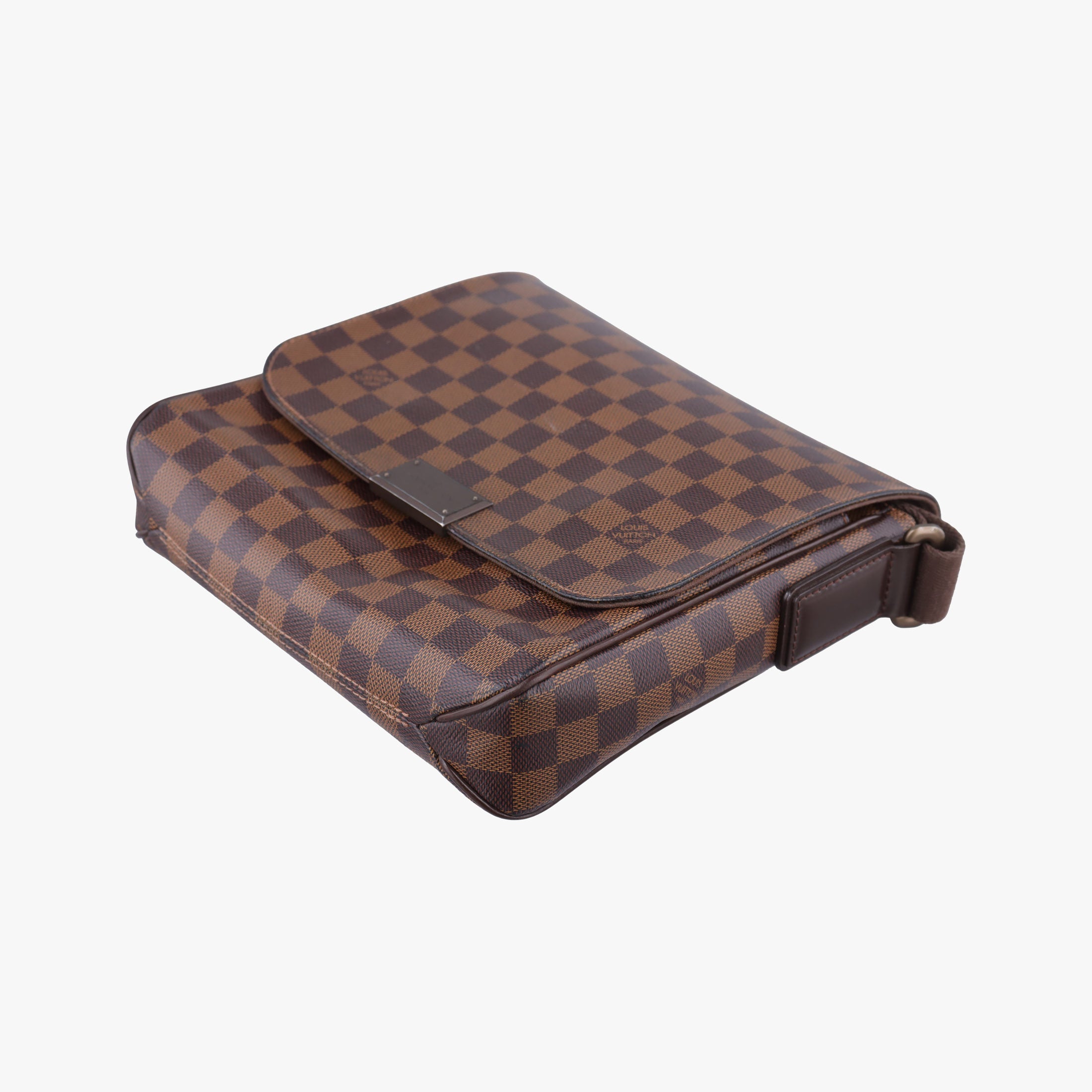 Pre-owned Louis Vuitton DISTRICT PM EBENE Damier Canvas N41213 shoulderbag | stylenewstar