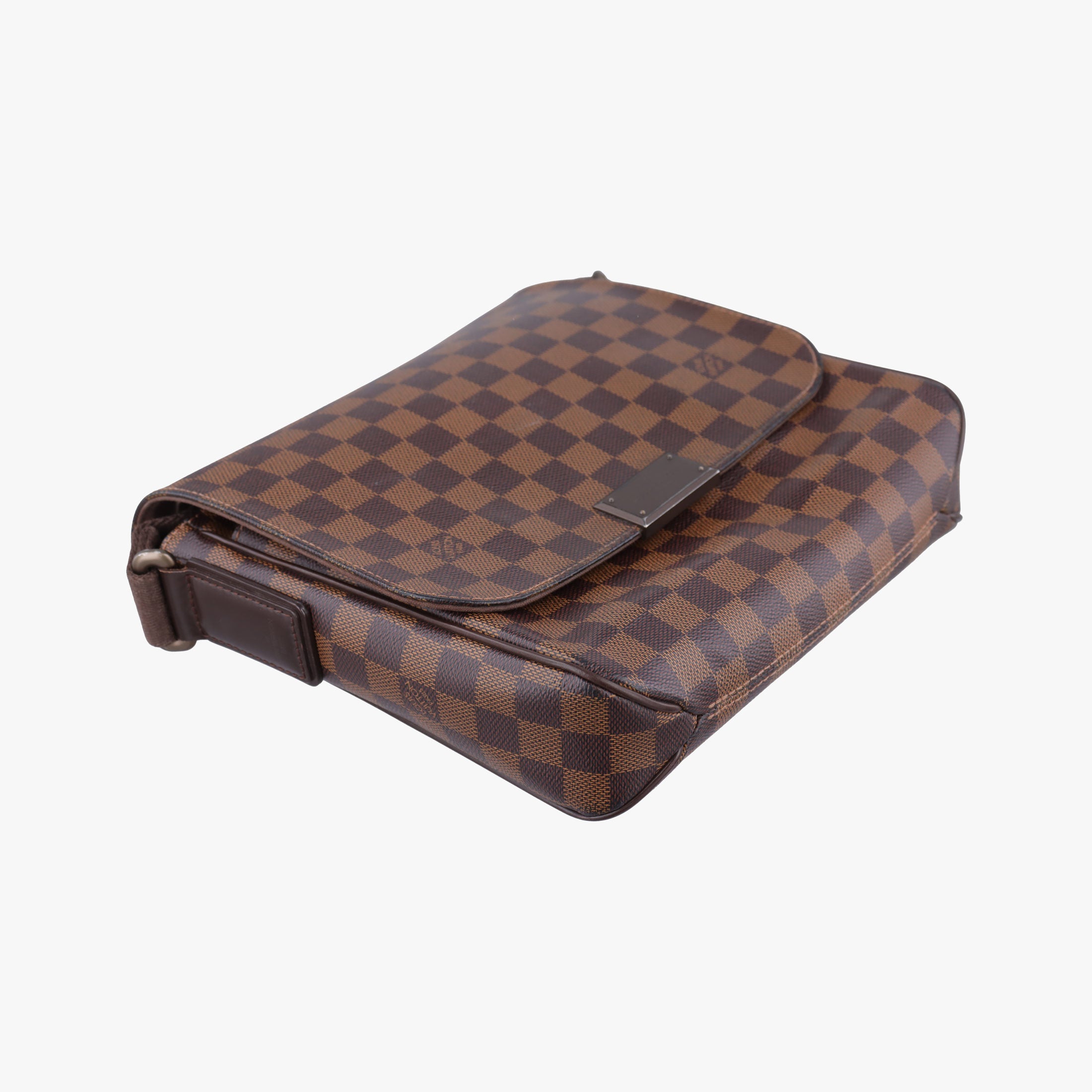 Pre-owned Louis Vuitton DISTRICT PM EBENE Damier Canvas N41213 shoulderbag | stylenewstar