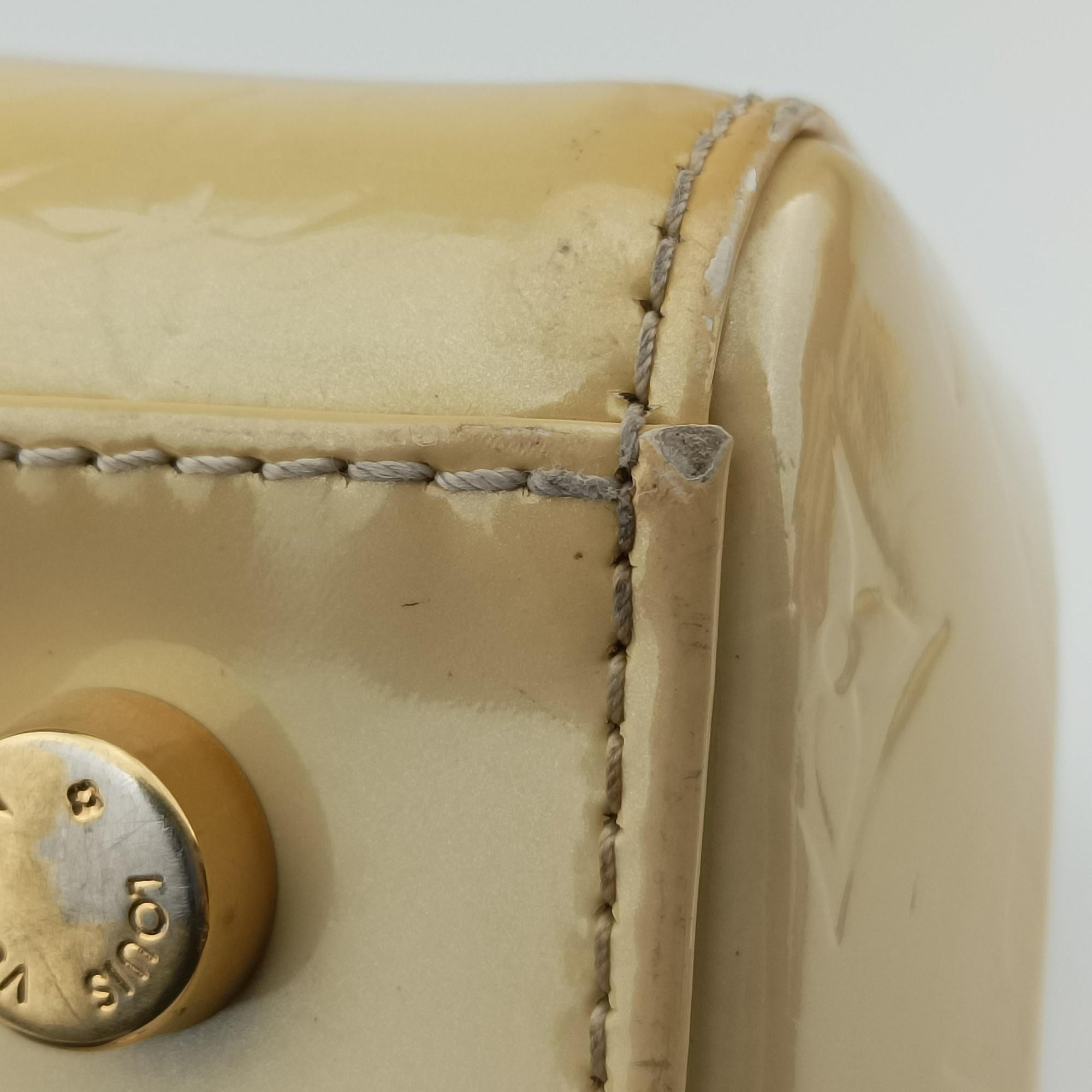 Pre-owned Louis Vuitton Brea MM Dunne Vernis M90180 shoulderbag | stylenewstar