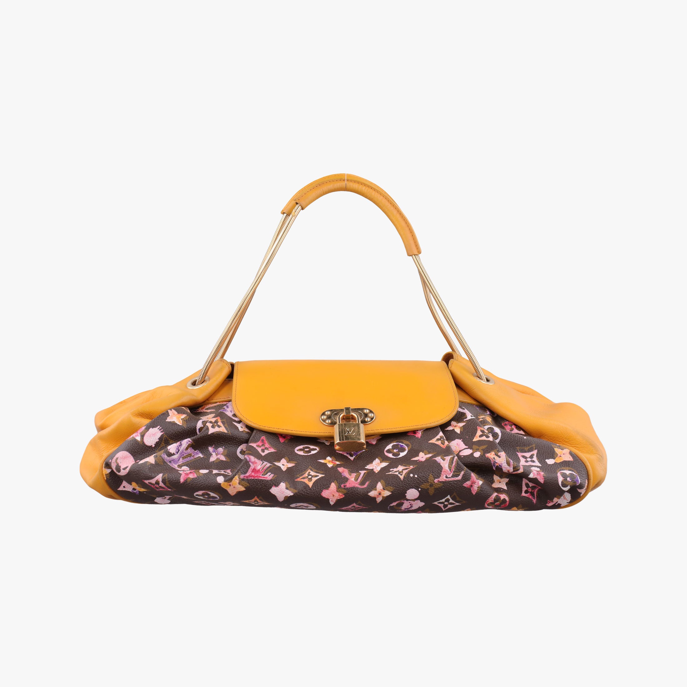 Pre-owned Louis Vuitton Jamais Marron Monogram Watercolor M95729 handbag | stylenewstar