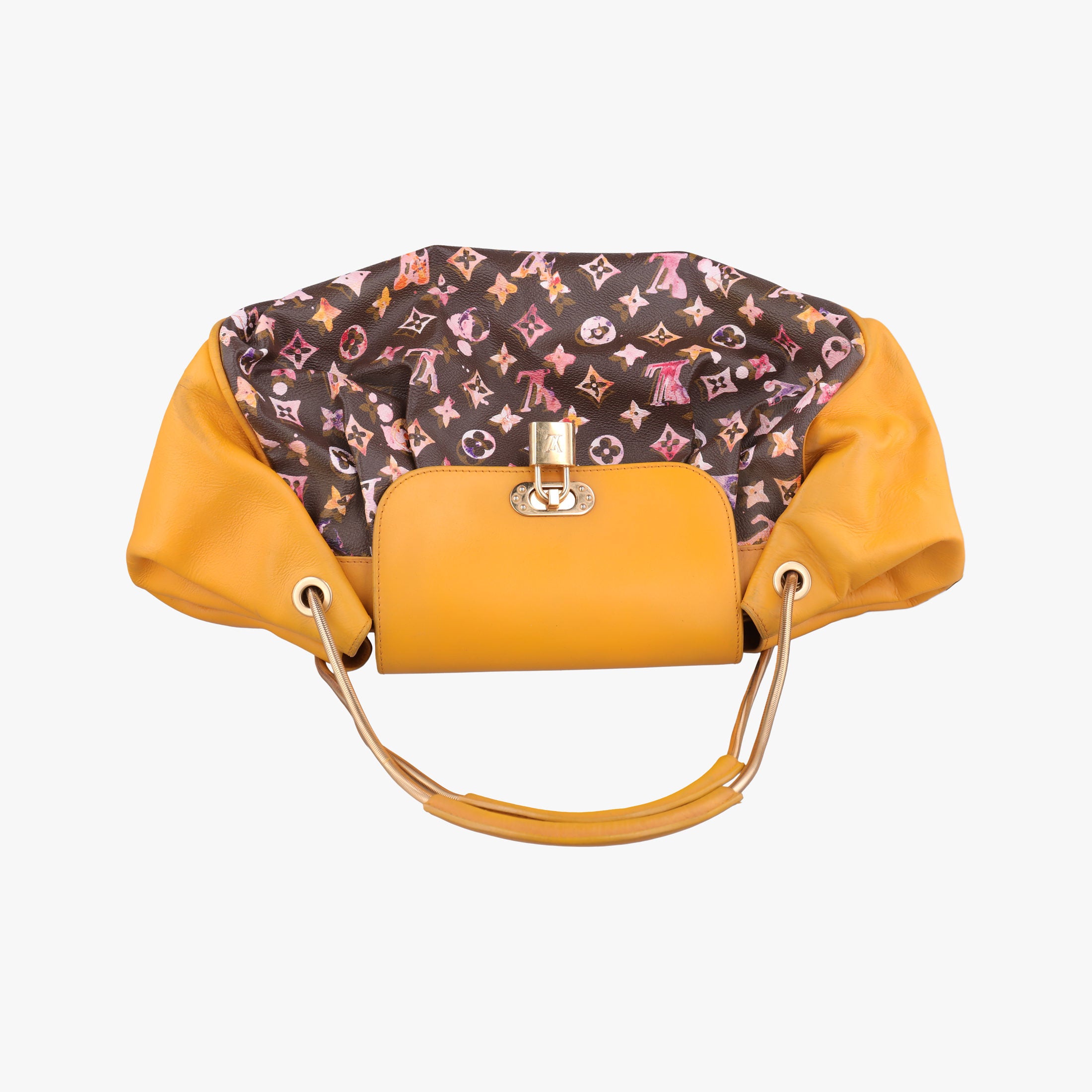 Pre-owned Louis Vuitton Jamais Marron Monogram Watercolor M95729 handbag | stylenewstar