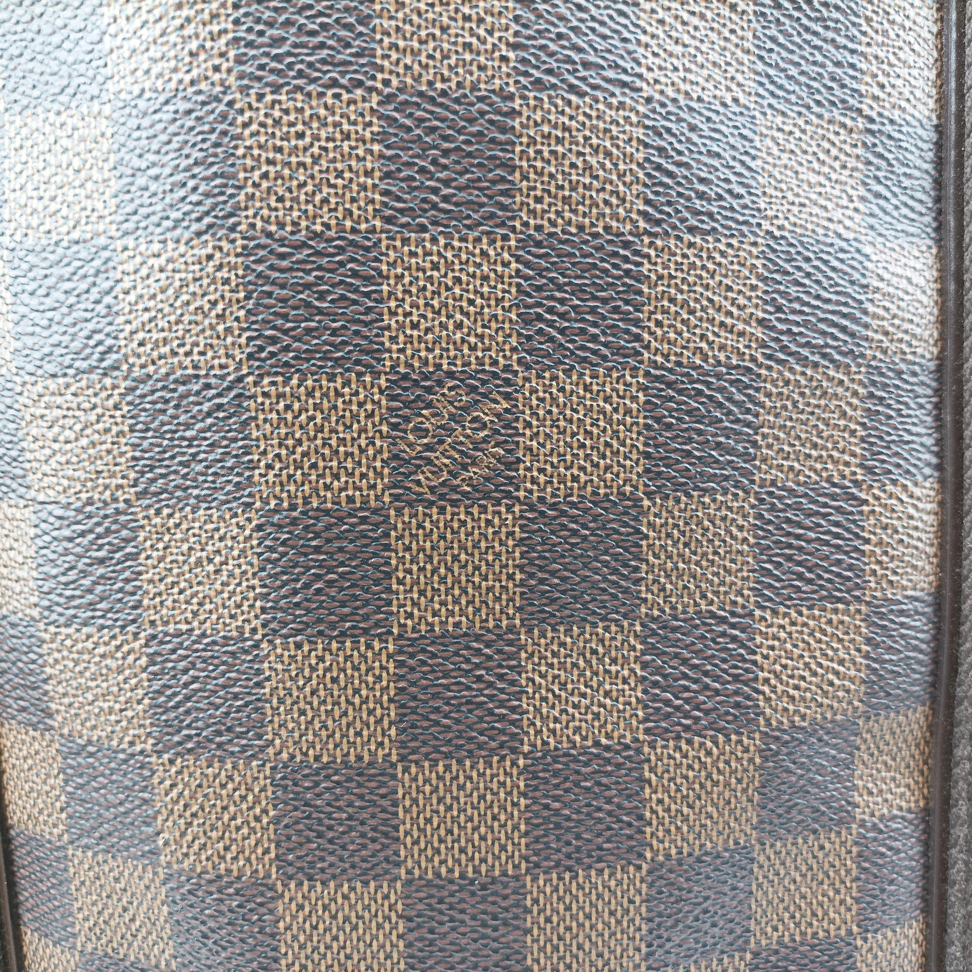 Pre-owned Louis Vuitton Cabas Bobur EBENE Damier Canvas N52006 handbag | stylenewstar