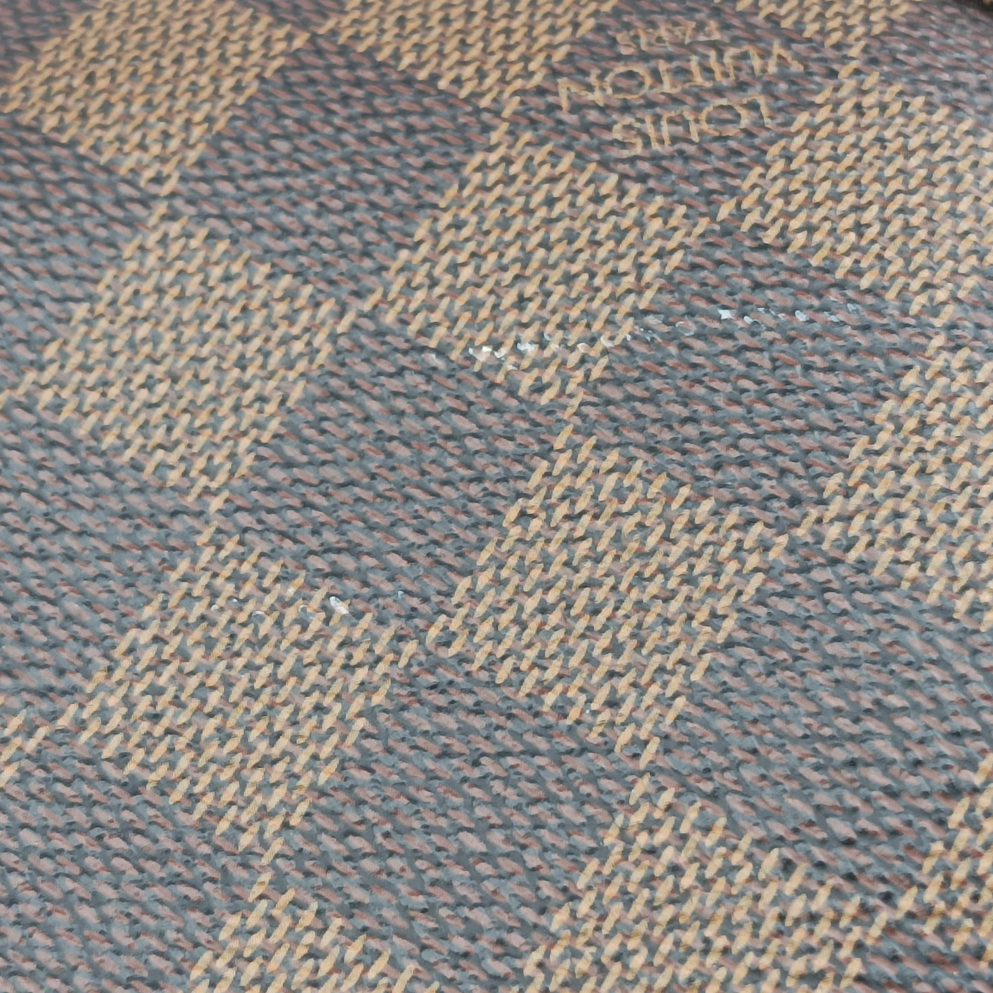 Pre-owned Louis Vuitton Cabas Bobur EBENE Damier Canvas N52006 handbag | stylenewstar