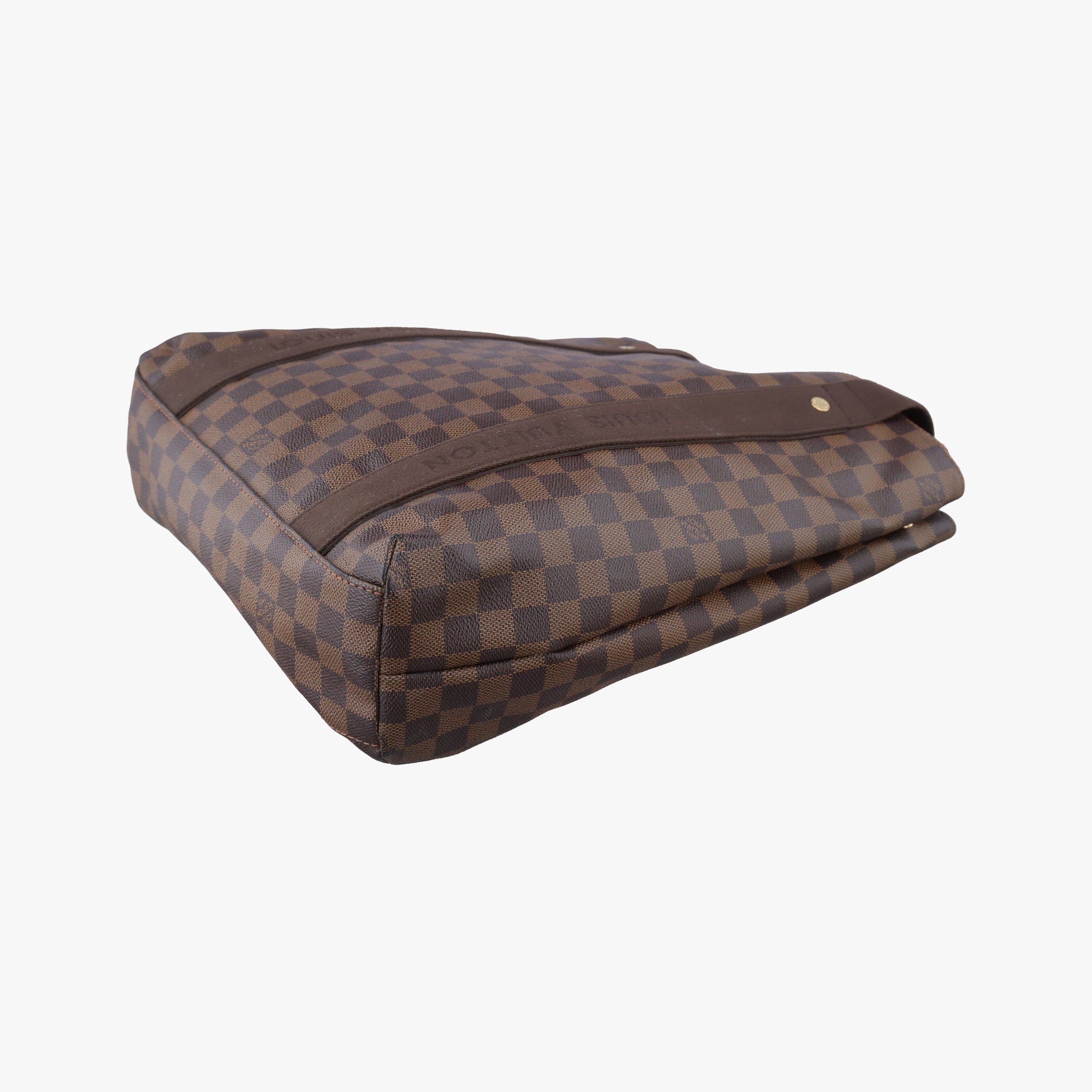 Pre-owned Louis Vuitton Cabas Bobur EBENE Damier Canvas N52006 handbag | stylenewstar
