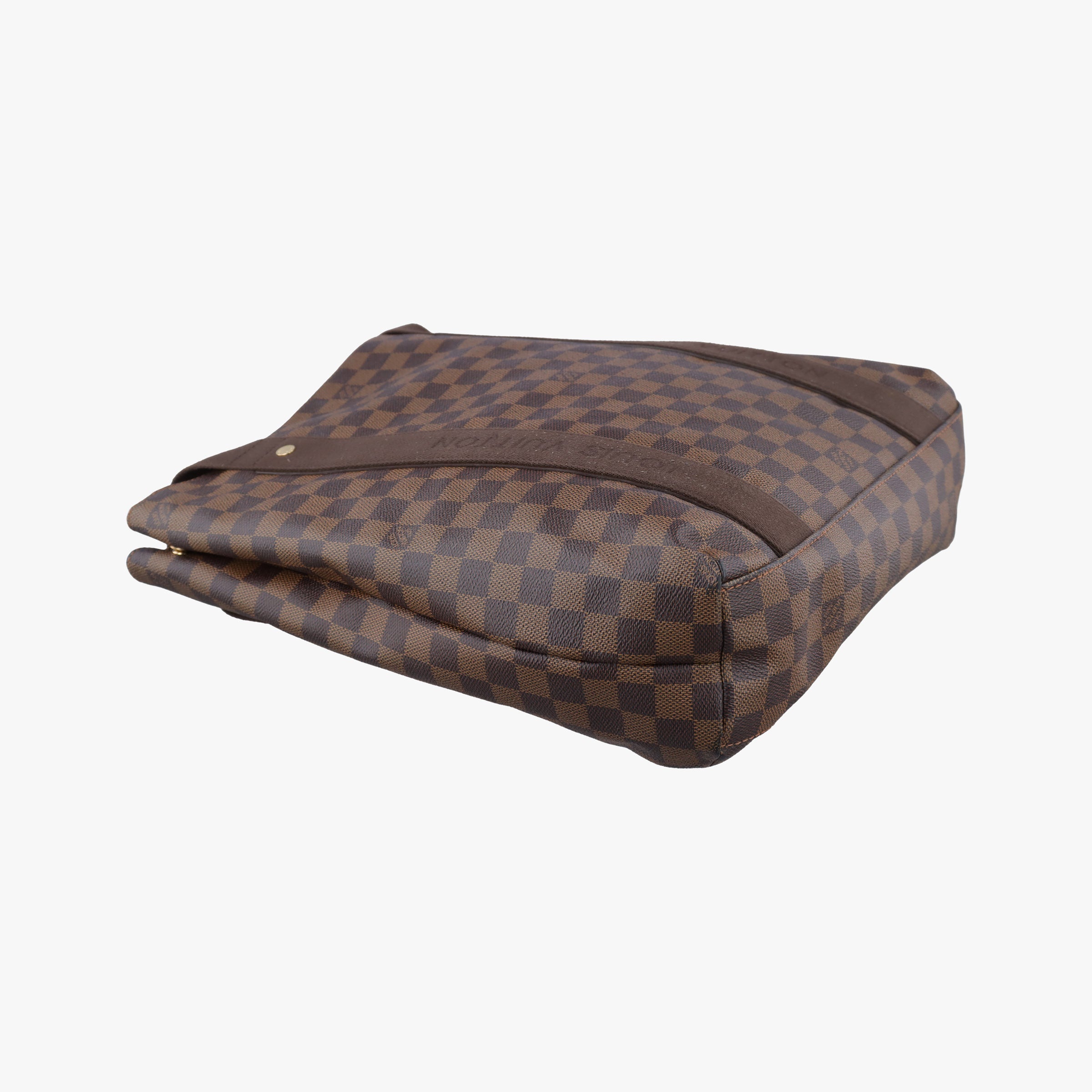 Pre-owned Louis Vuitton Cabas Bobur EBENE Damier Canvas N52006 handbag | stylenewstar
