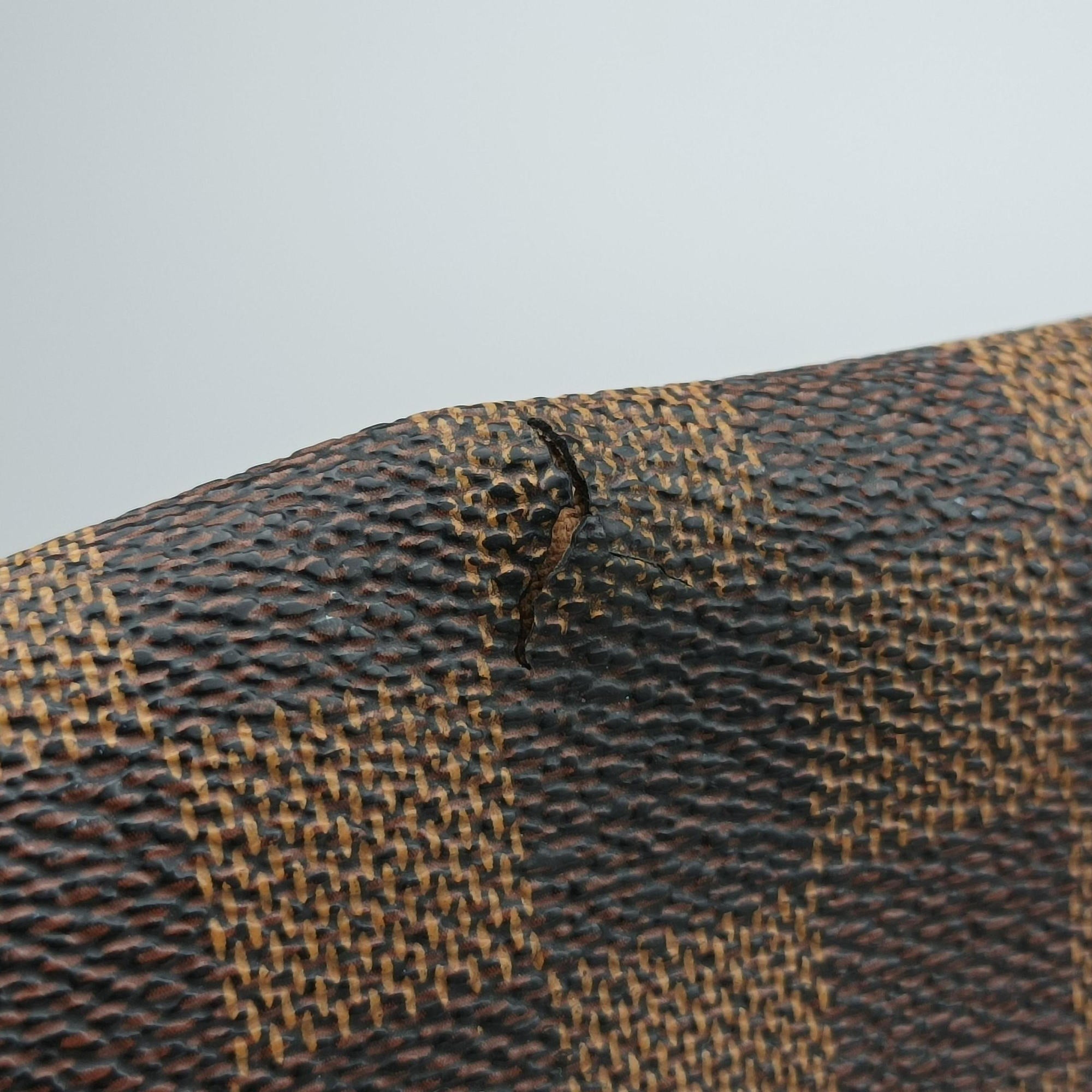 Pre-owned Louis Vuitton BROOKLYN MM EBENE Damier Canvas N51211 shoulderbag | stylenewstar