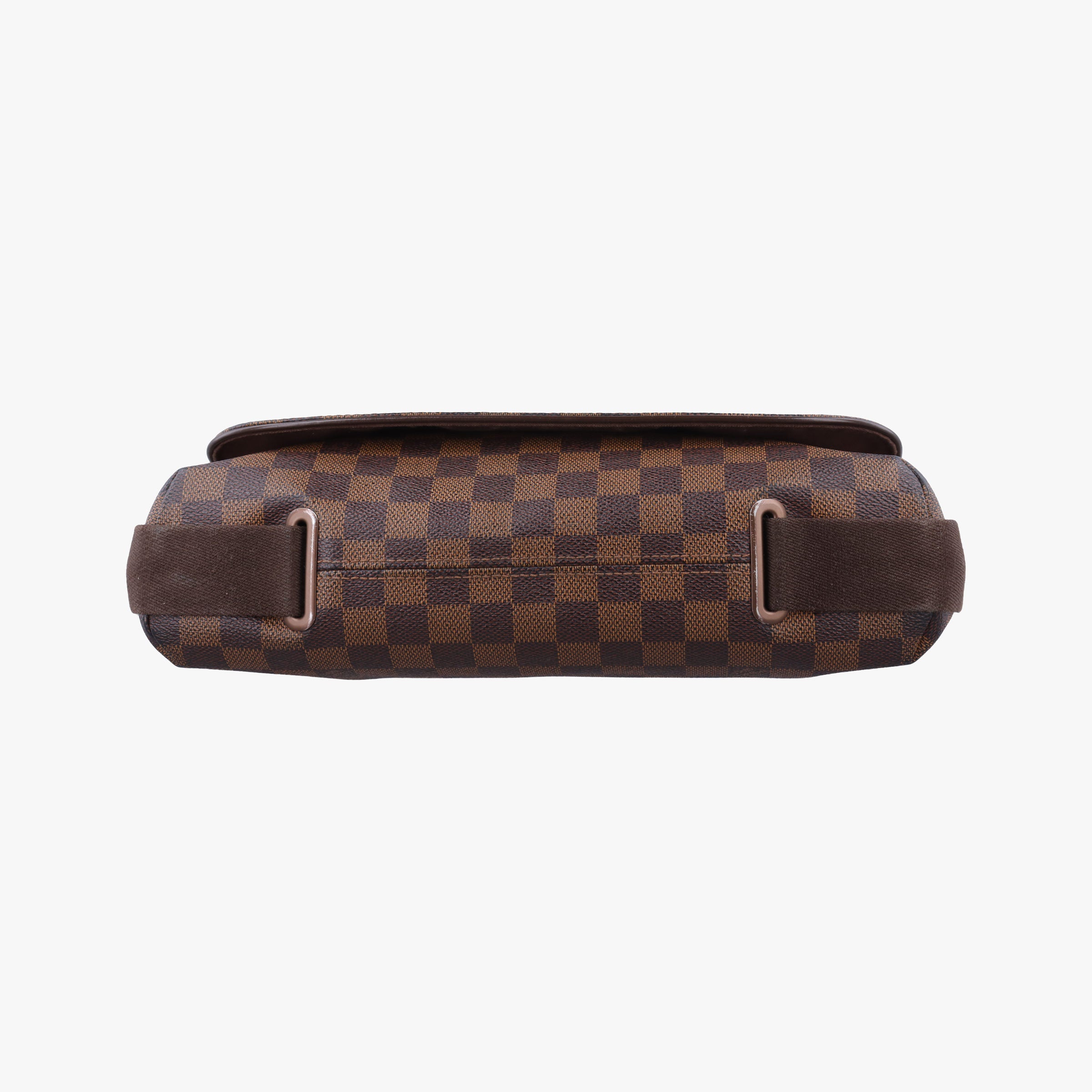 Pre-owned Louis Vuitton BROOKLYN MM EBENE Damier Canvas N51211 shoulderbag | stylenewstar