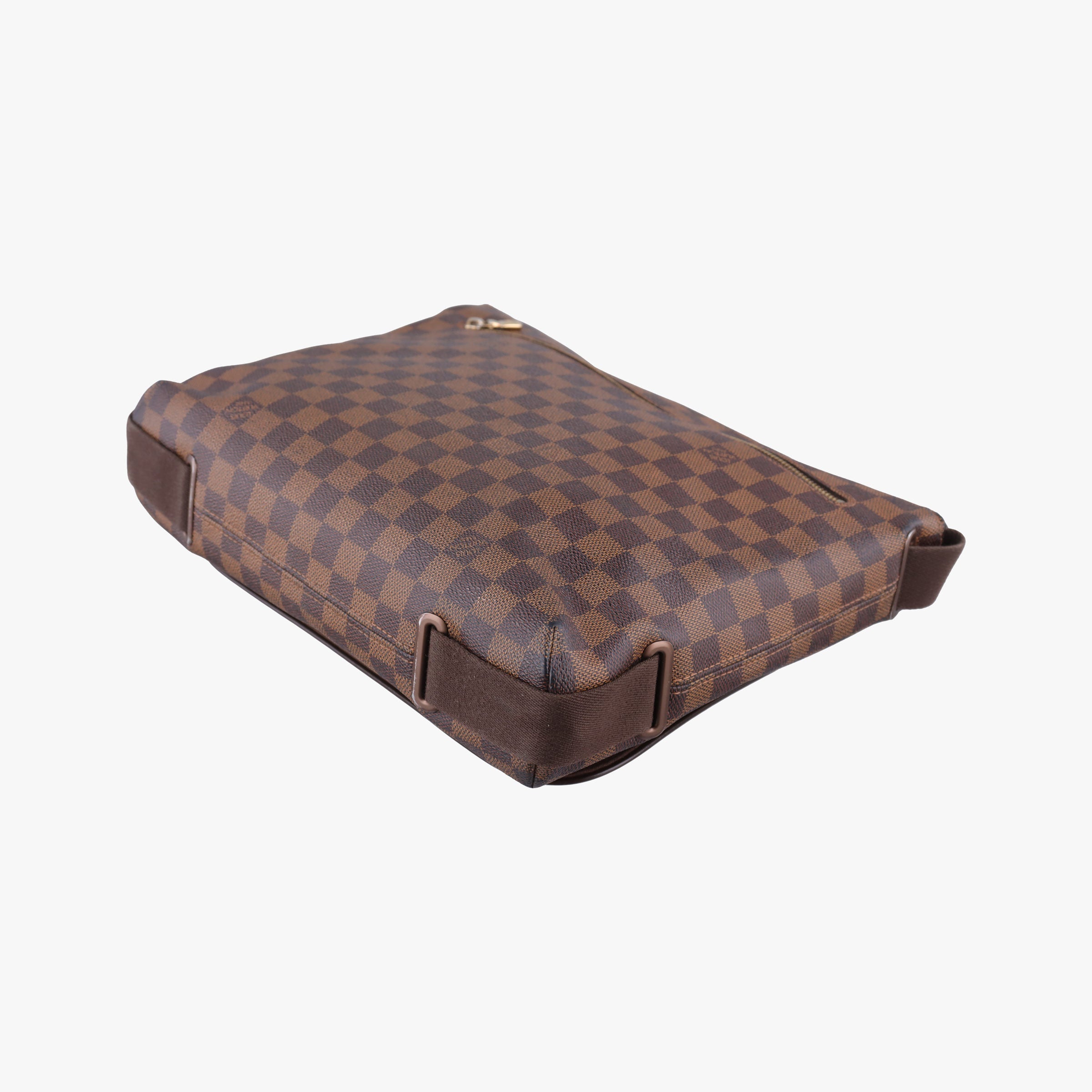 Pre-owned Louis Vuitton BROOKLYN MM EBENE Damier Canvas N51211 shoulderbag | stylenewstar