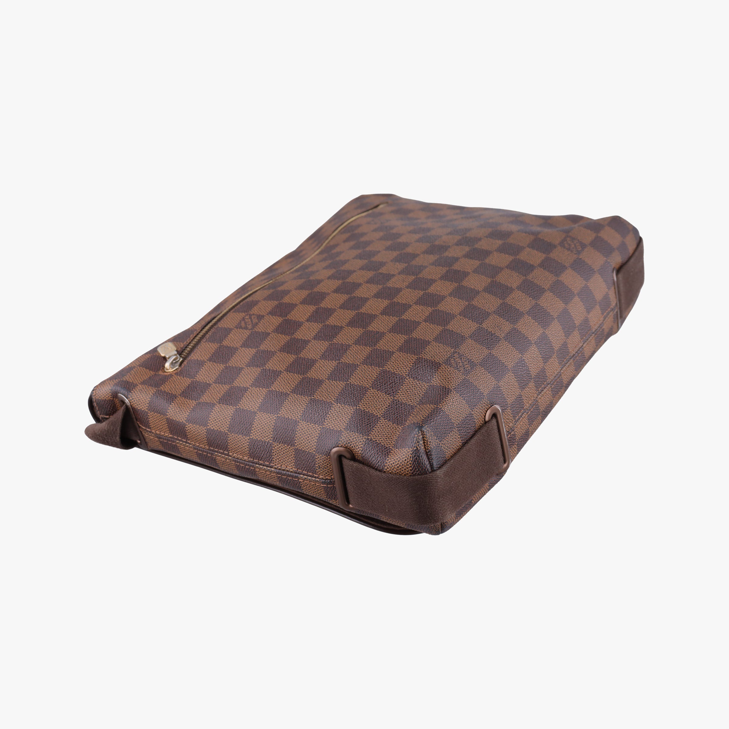 Pre-owned Louis Vuitton BROOKLYN MM EBENE Damier Canvas N51211 shoulderbag | stylenewstar