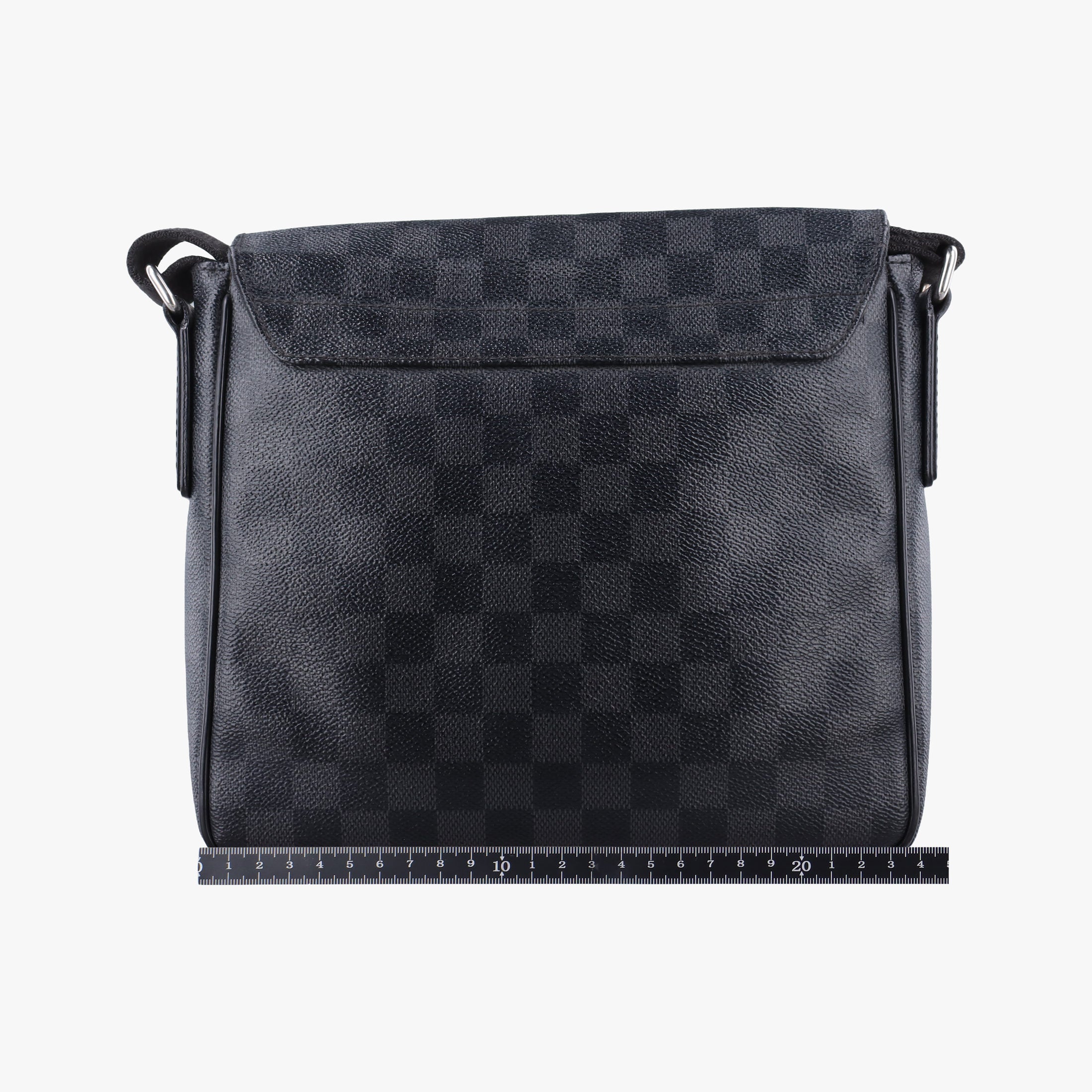Pre-owned Louis Vuitton District PM Noir Damier GRAPHITE N41260 shoulderbag | stylenewstar