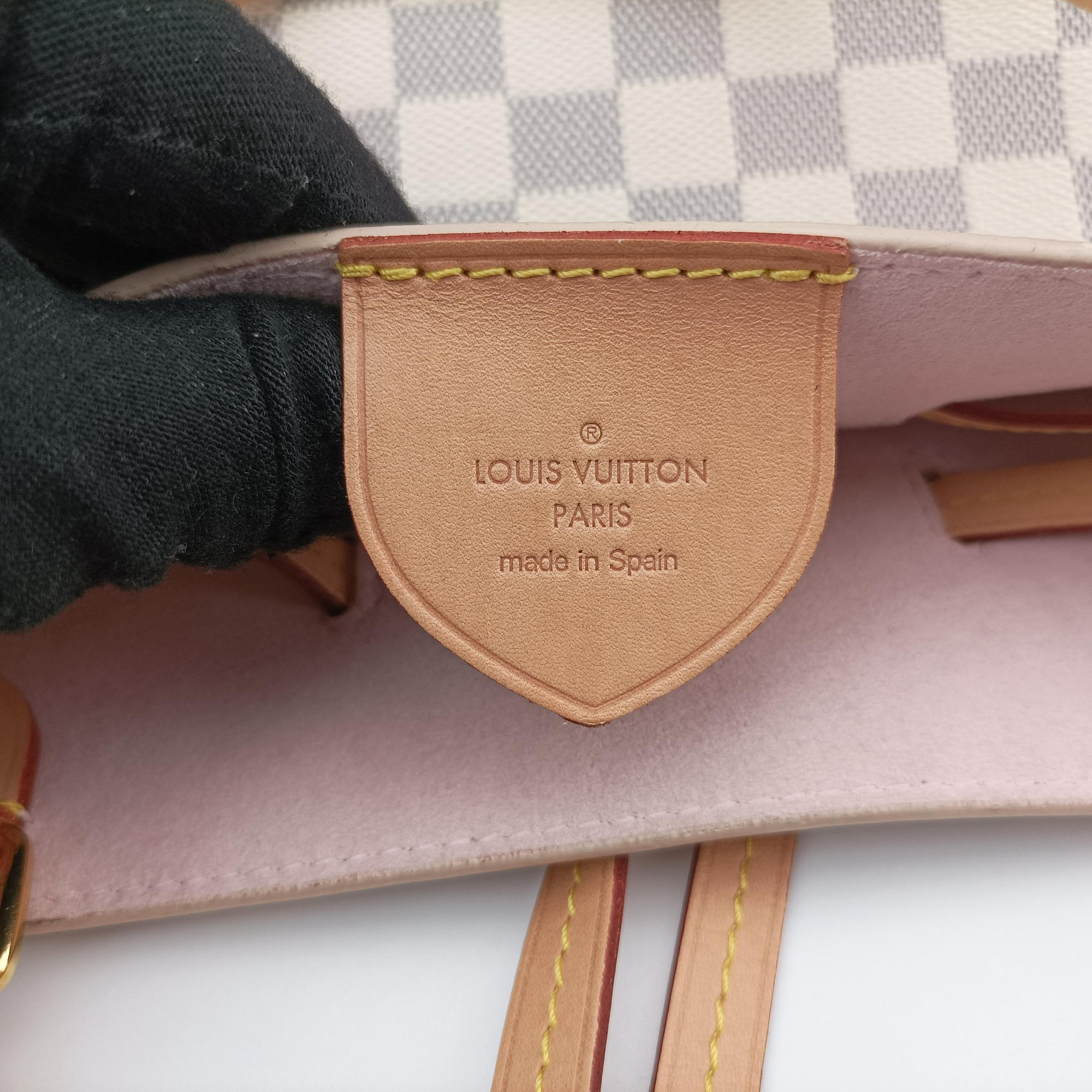 Secondhand Louis Vuitton GIROLATA Azur Damier Canvas N41579 handbag | stylenewstar