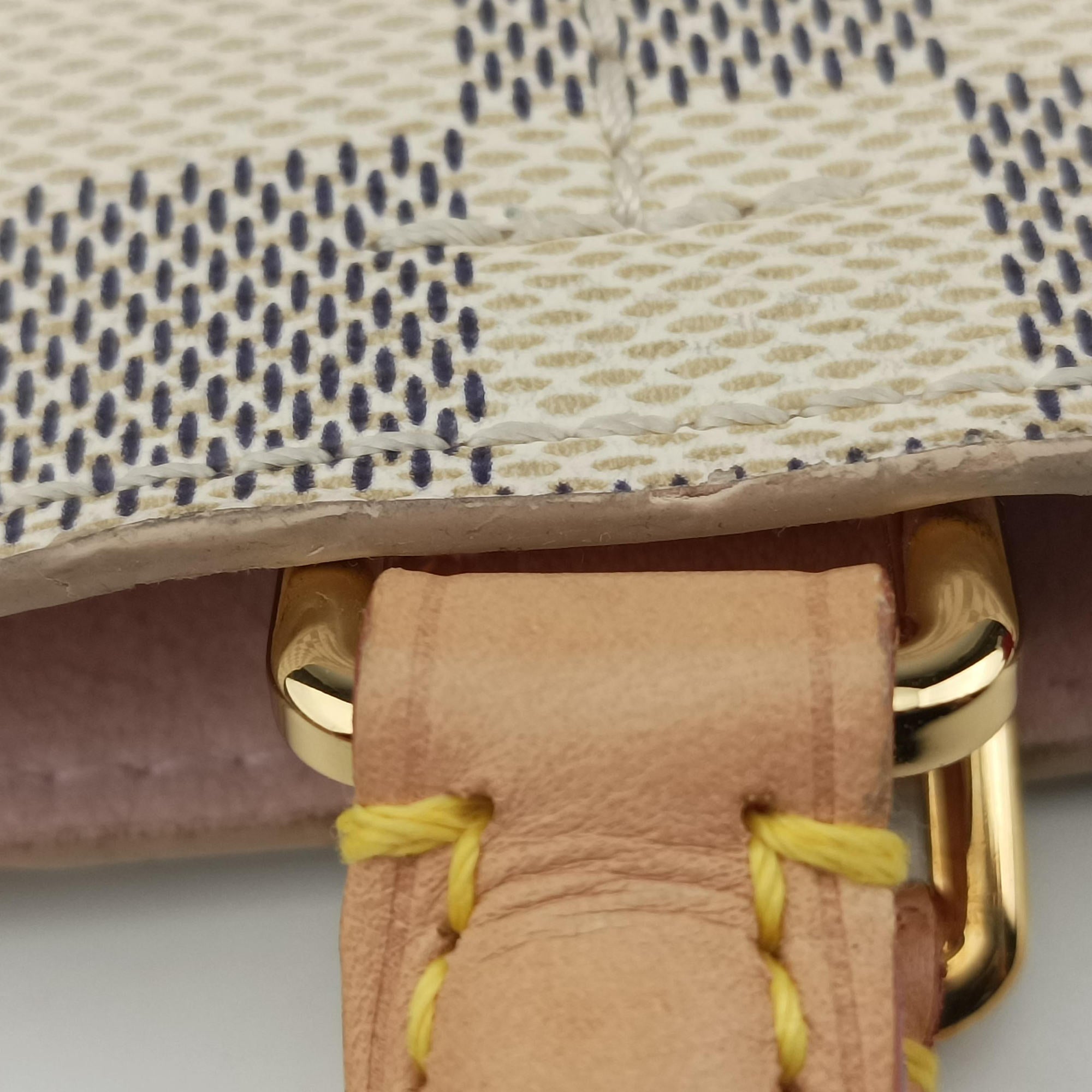 Secondhand Louis Vuitton GIROLATA Azur Damier Canvas N41579 handbag | stylenewstar
