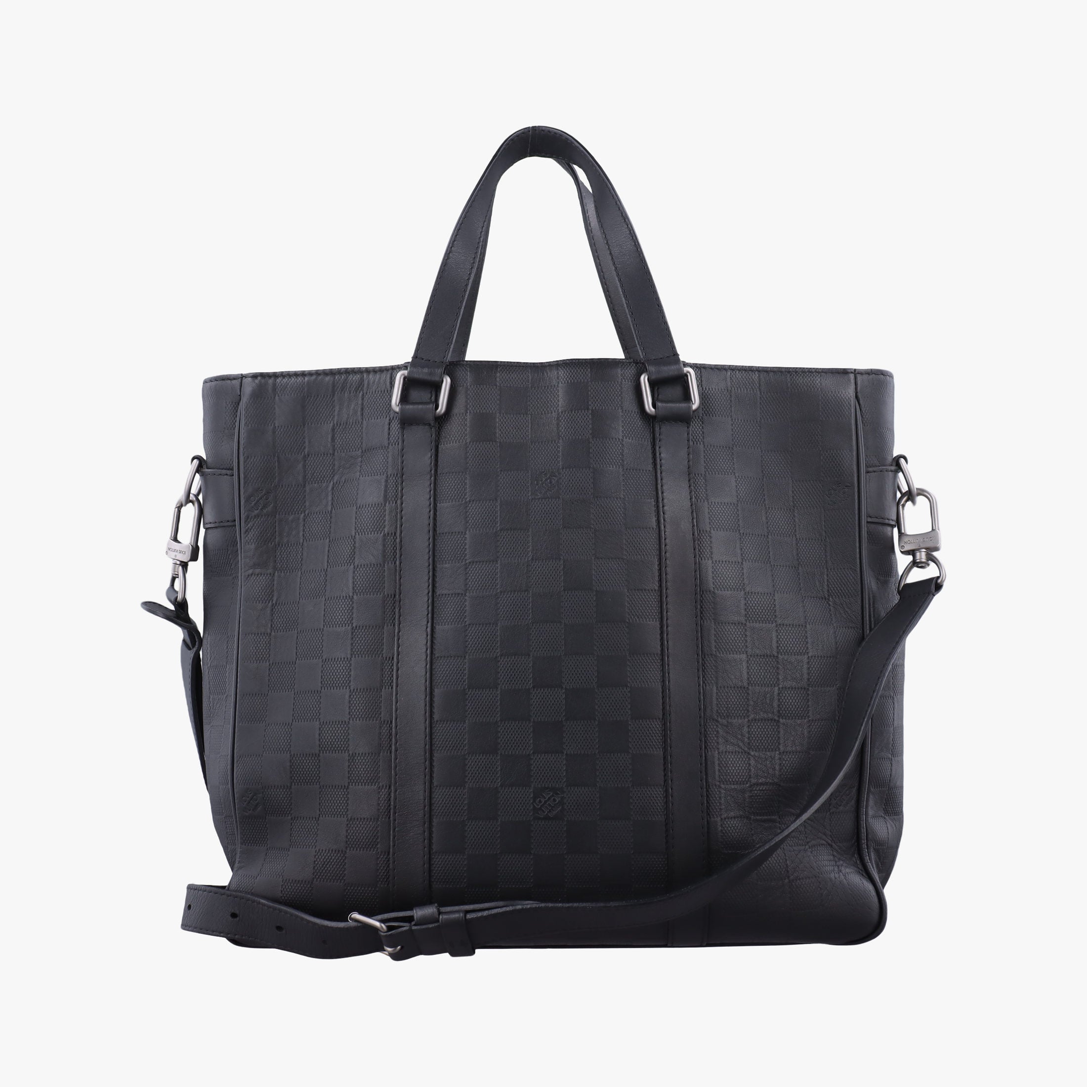 Pre-owned Louis Vuitton TADAO Noir Damier Graphite N41269 shoulderbag | stylenewstar