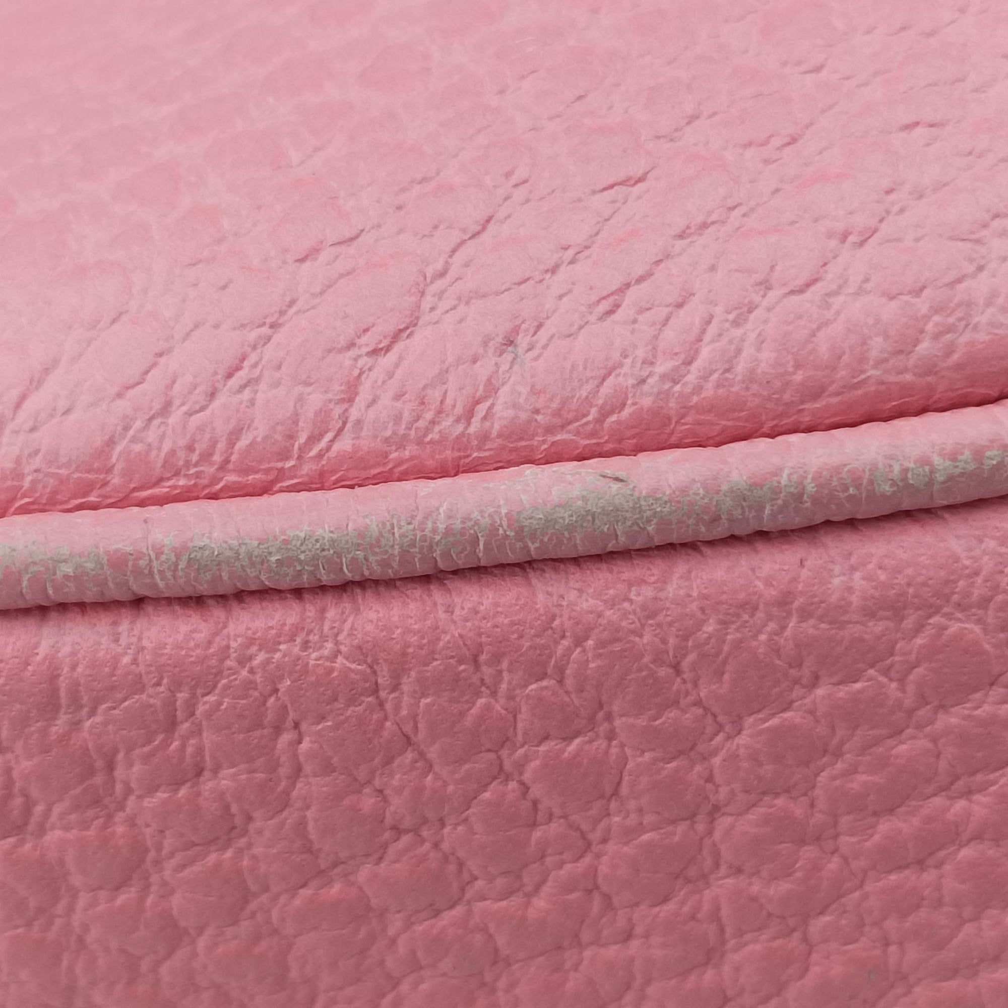 Pre-owned Gucci Bamboo Ring Hobo Pink Leather 137577 shoulderbag | stylenewstar
