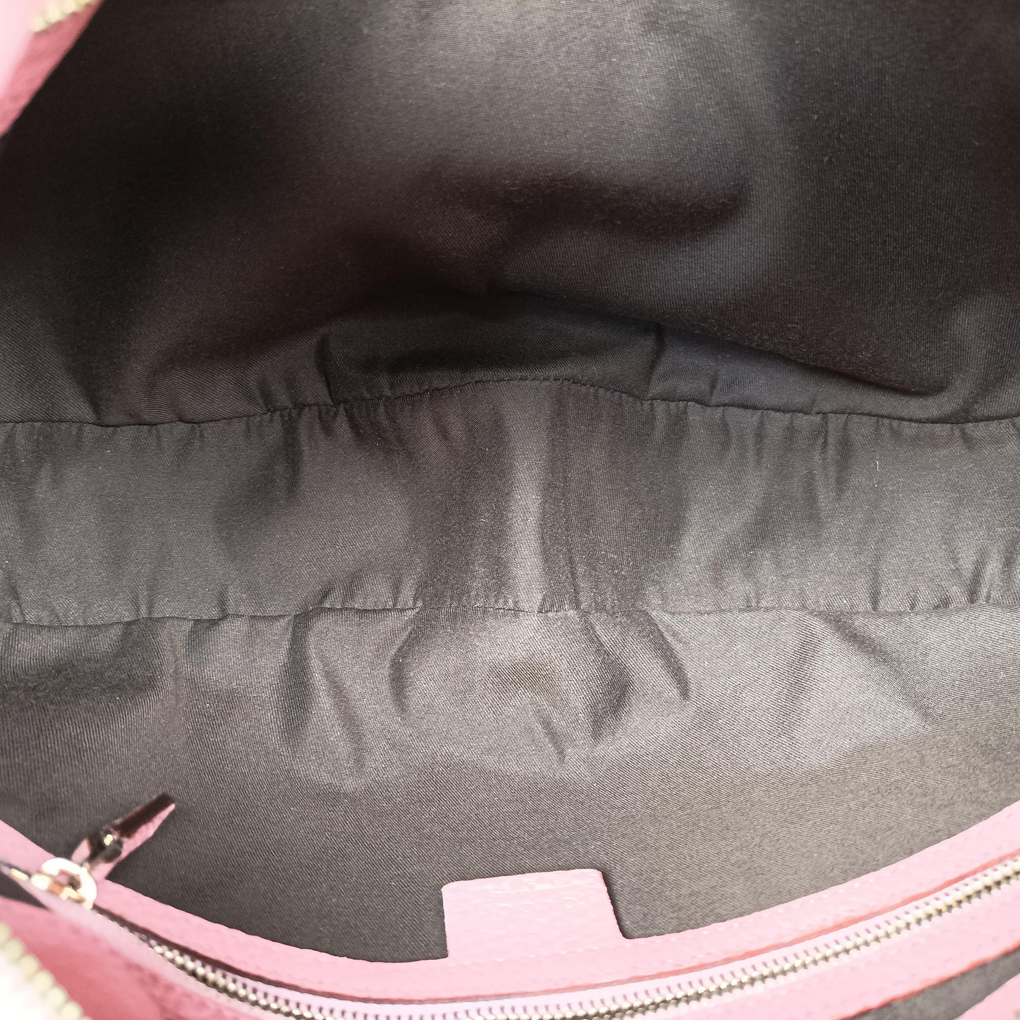 Pre-owned Gucci Bamboo Ring Hobo Pink Leather 137577 shoulderbag | stylenewstar