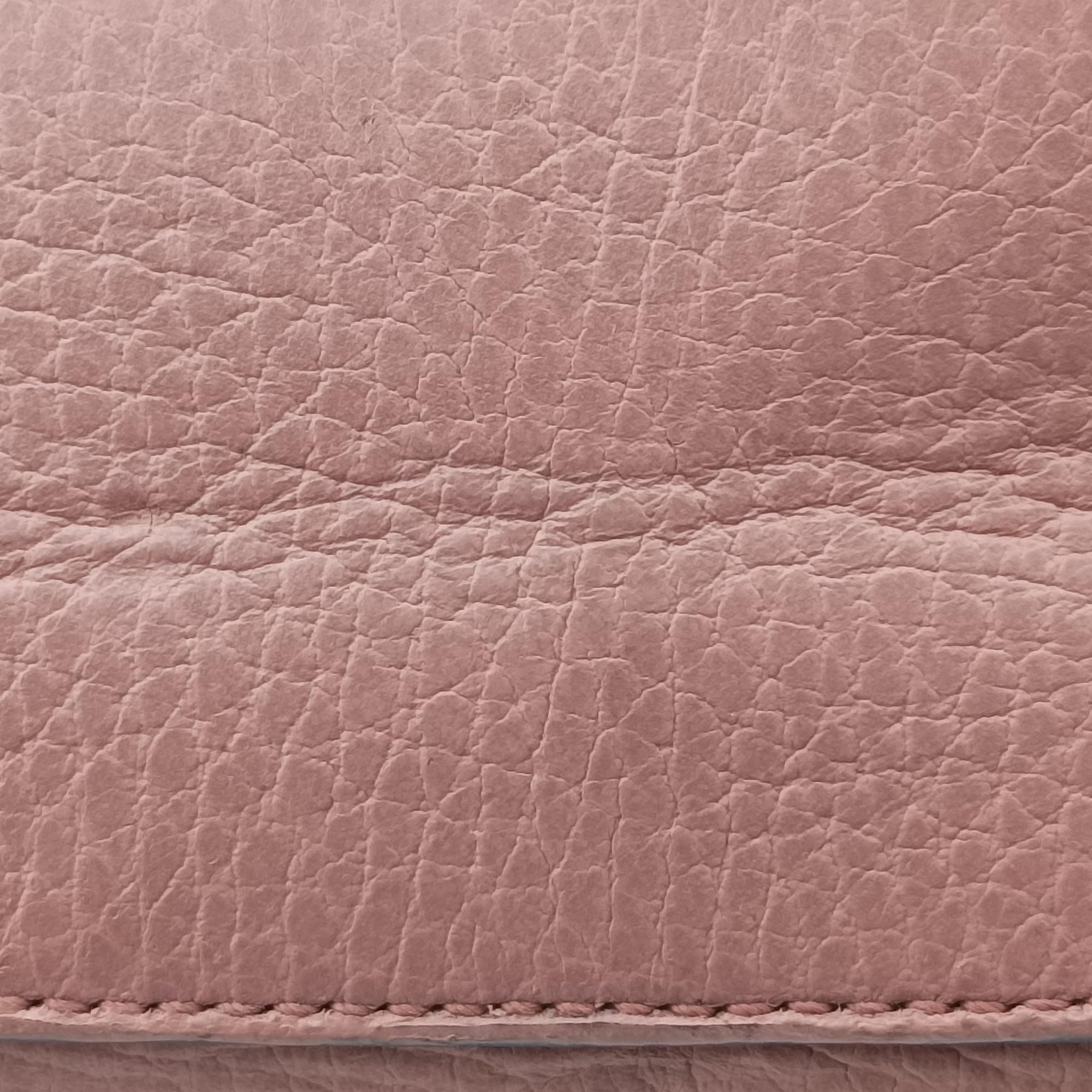 Pre-owned Gucci Interlocking G Pink Leather 510302 shoulderbag | stylenewstar
