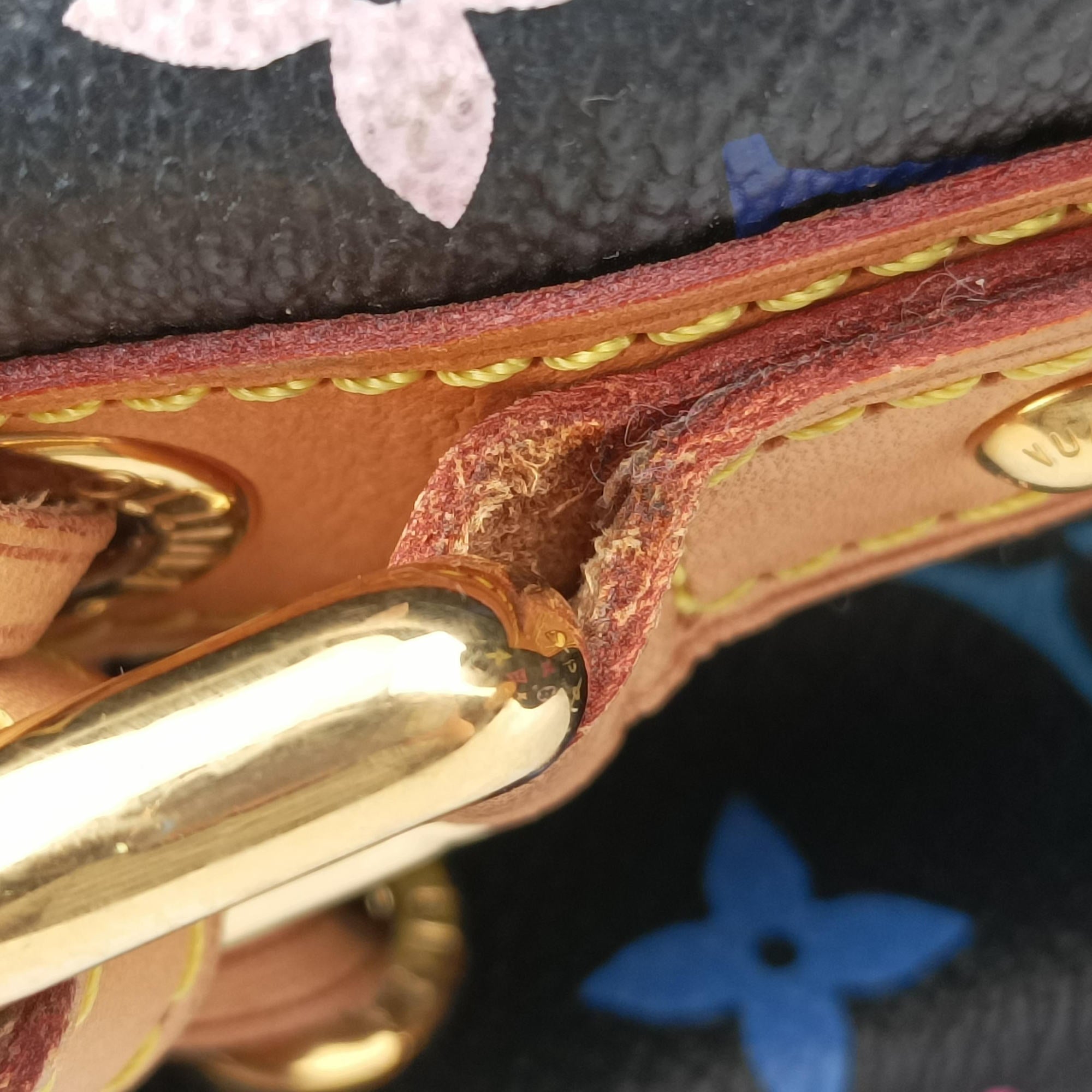Vintage Louis Vuitton Petit Noe Noir Monogram Multicolor M42230 shoulderbag | stylenewstar