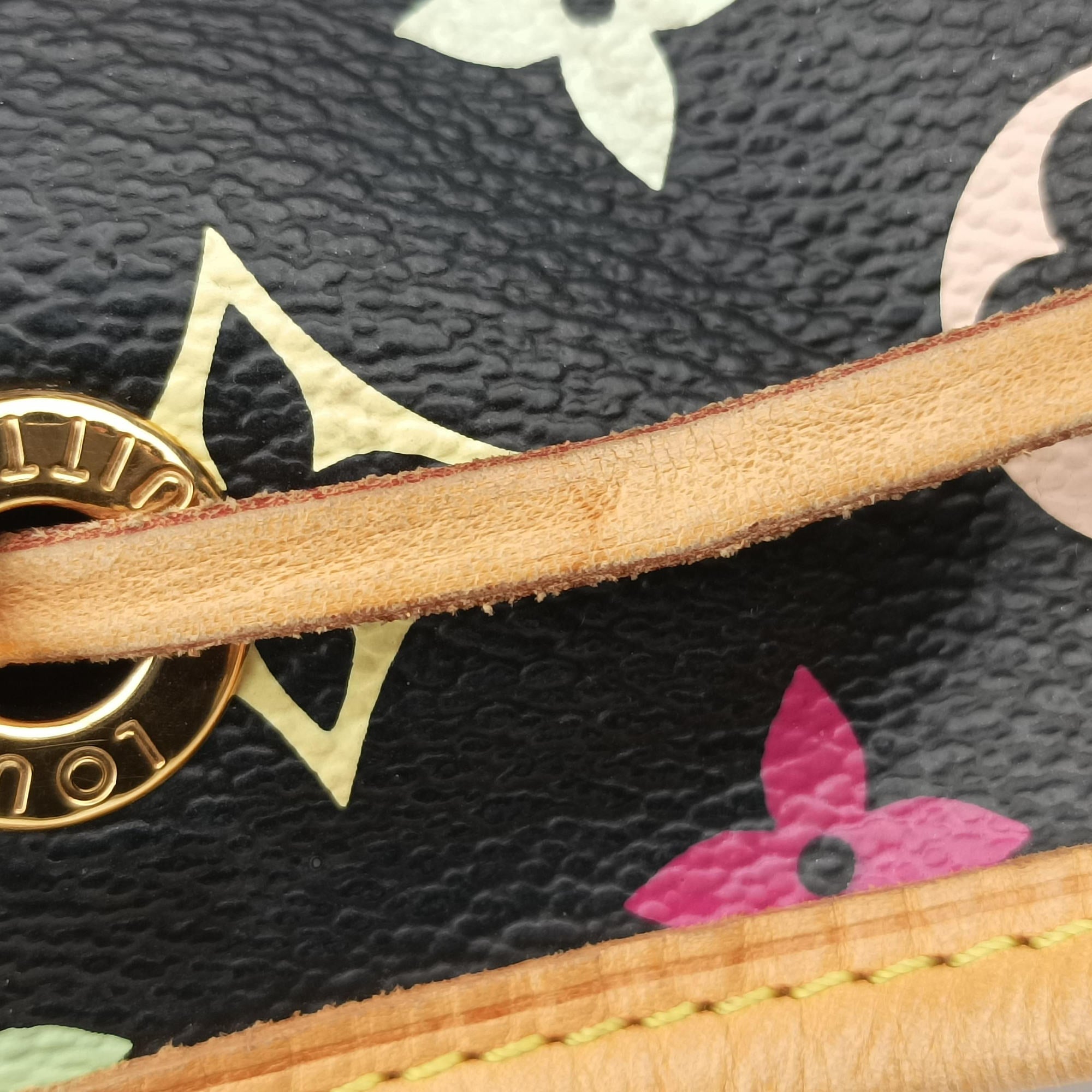 Vintage Louis Vuitton Petit Noe Noir Monogram Multicolor M42230 shoulderbag | stylenewstar