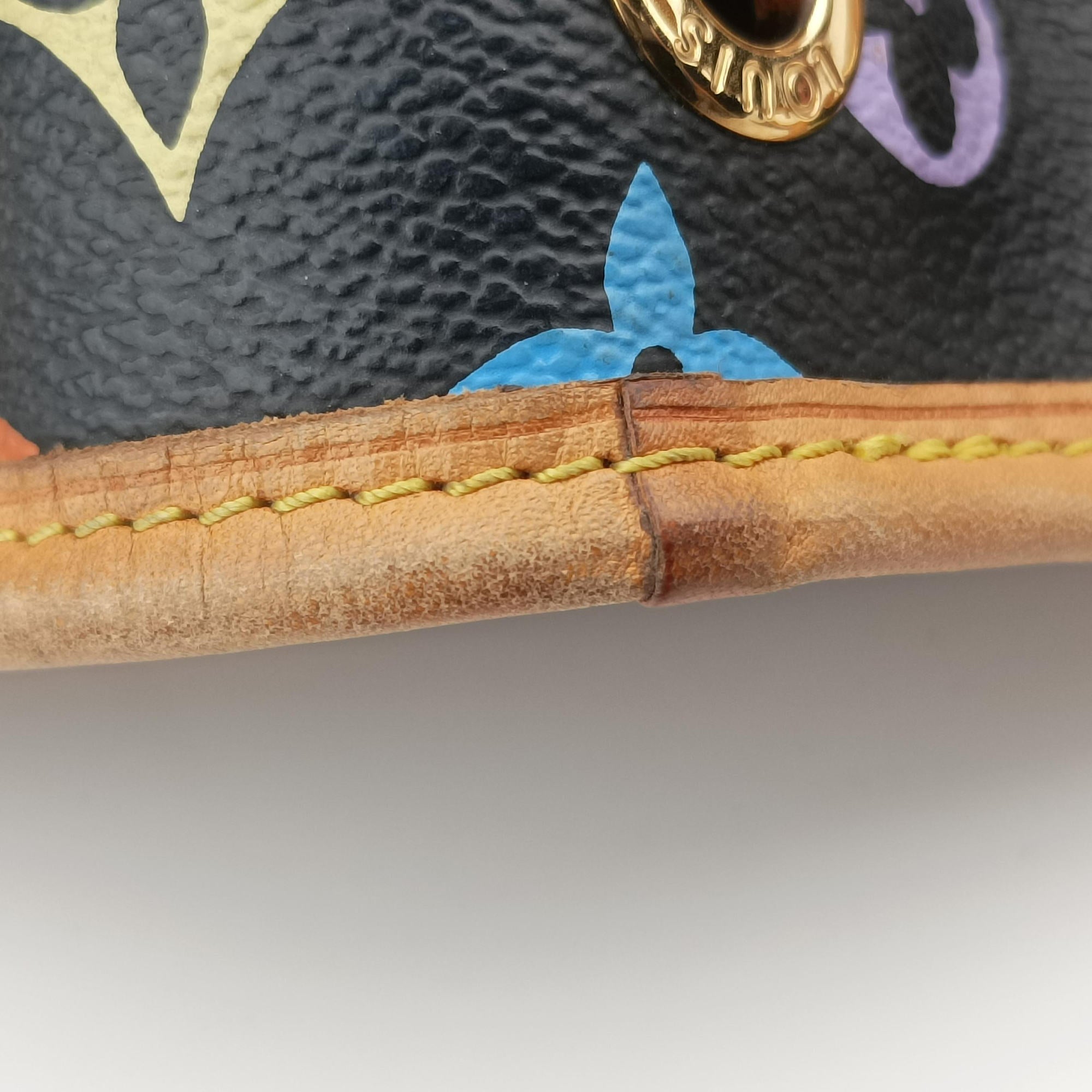 Vintage Louis Vuitton Petit Noe Noir Monogram Multicolor M42230 shoulderbag | stylenewstar