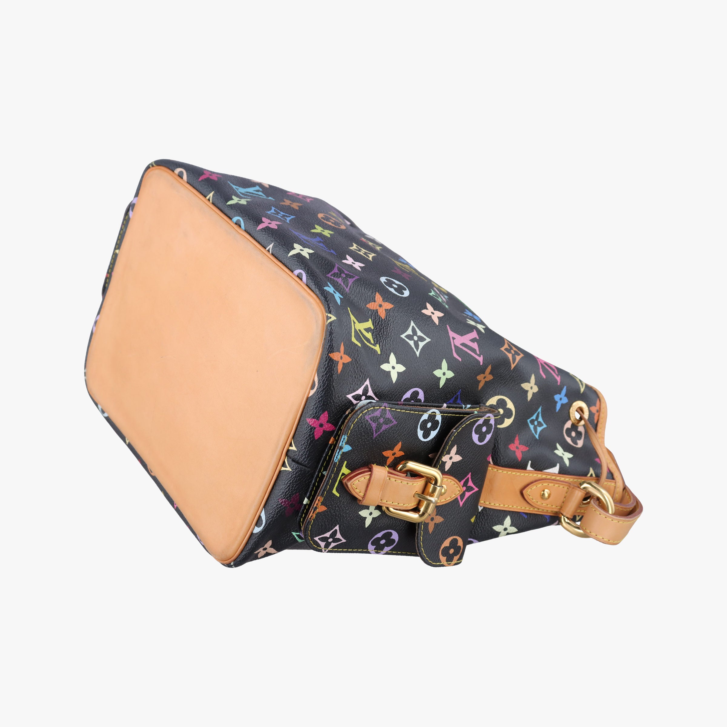 Vintage Louis Vuitton Petit Noe Noir Monogram Multicolor M42230 shoulderbag | stylenewstar
