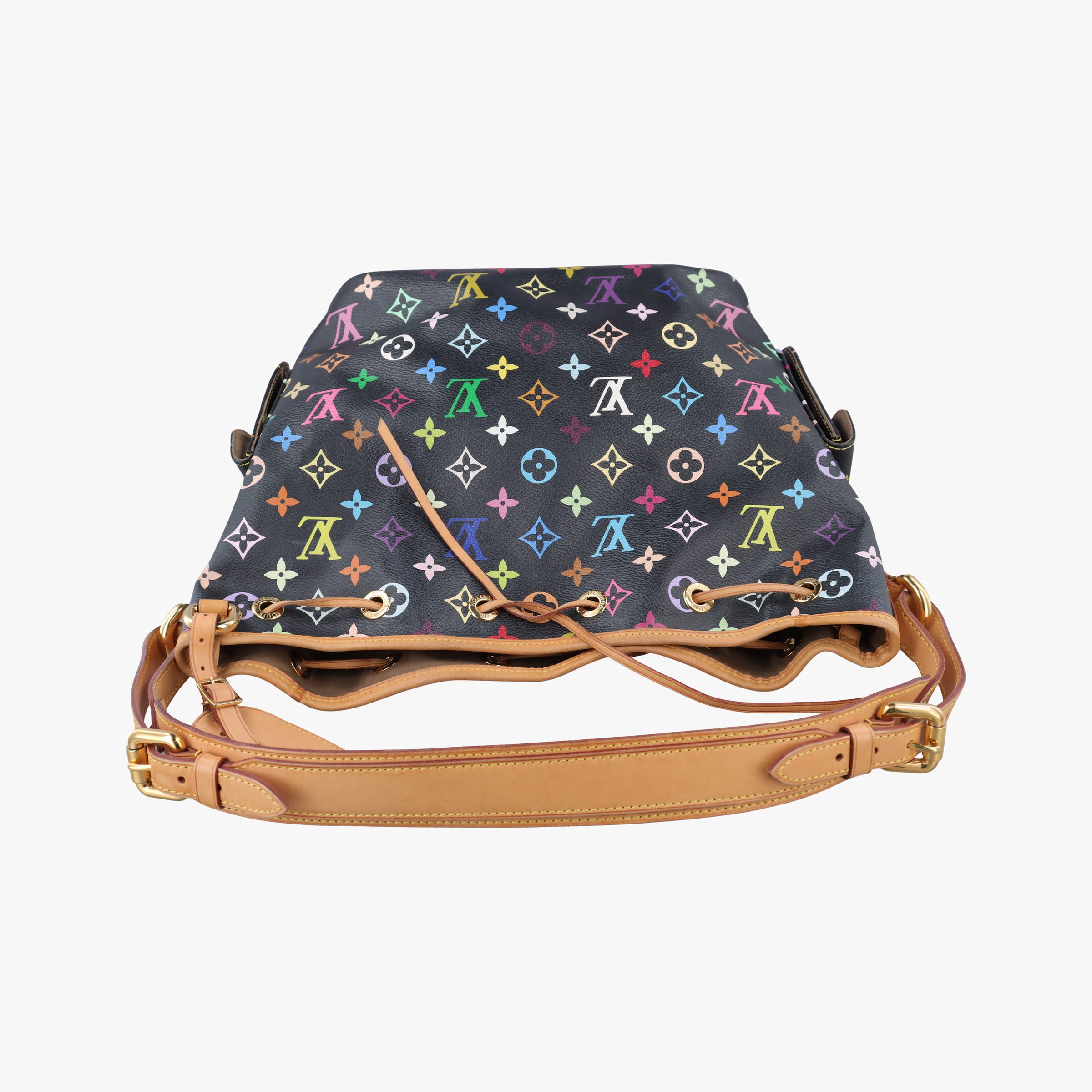 Vintage Louis Vuitton Petit Noe Noir Monogram Multicolor M42230 shoulderbag | stylenewstar