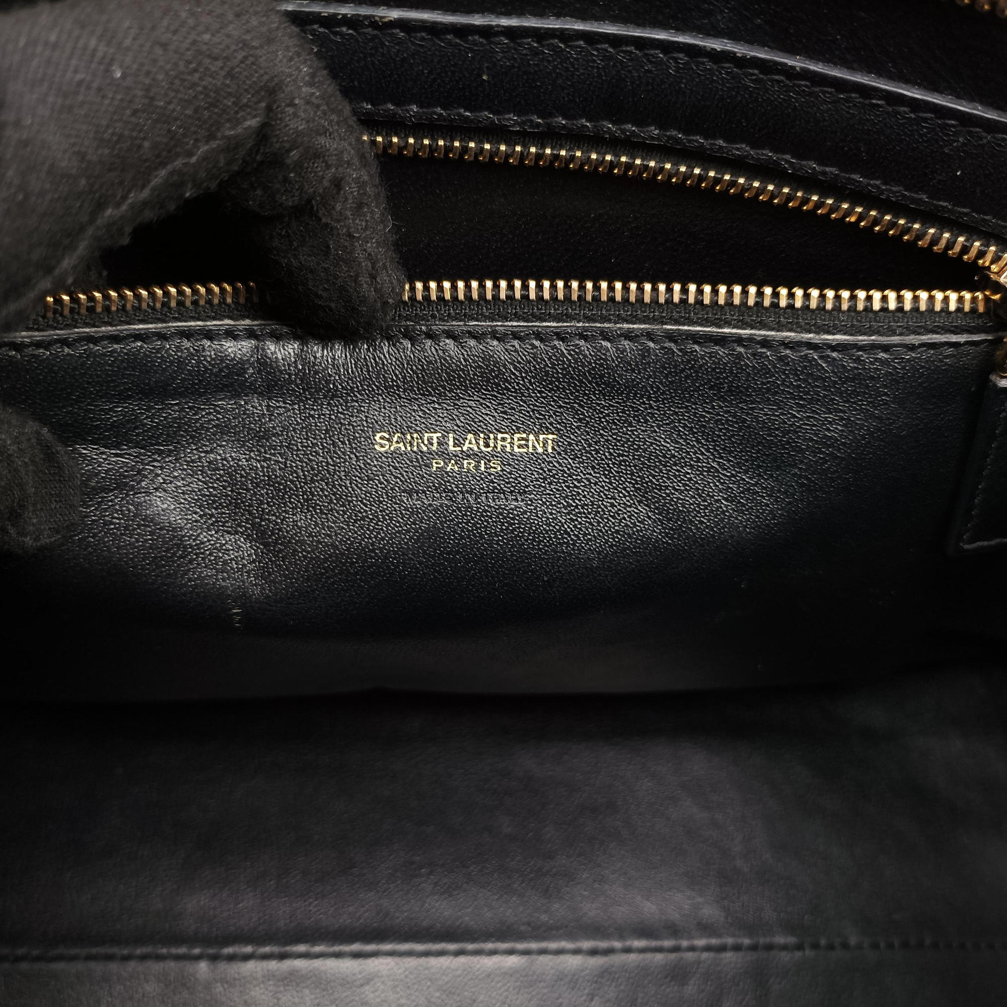 Pre-owned Yves Saint Laurent baby cabas Pink Leather 472469 shoulderbag | stylenewstar