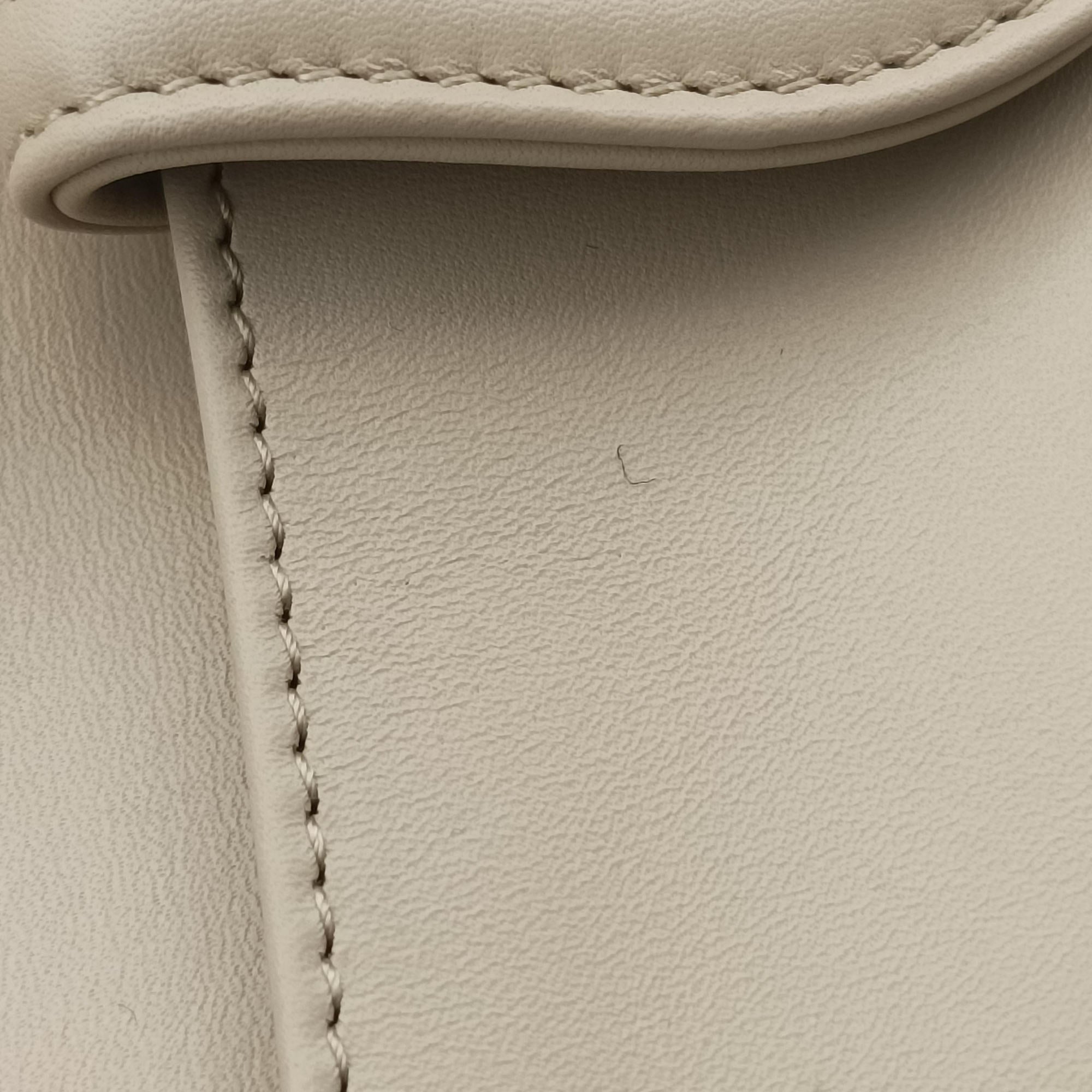 Vintage Christian Dior Diordouble Beige Leather  shoulderbag | stylenewstar