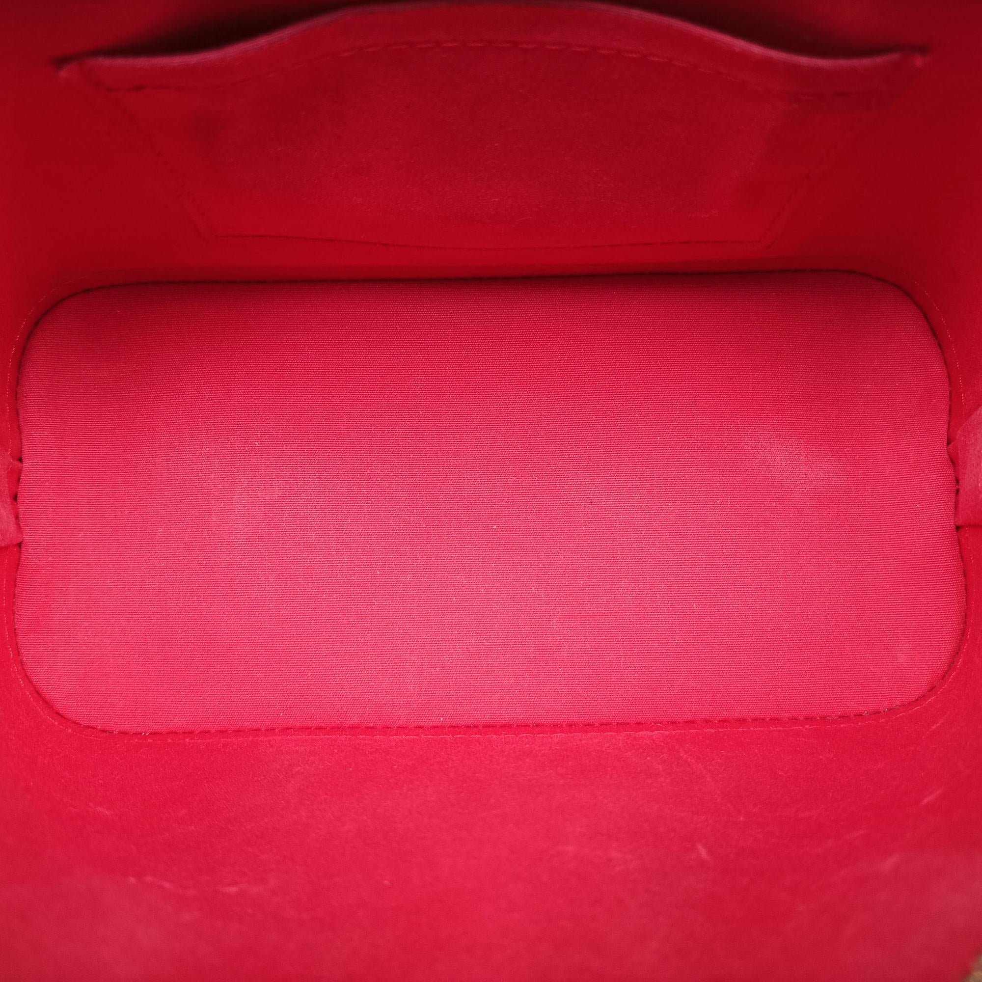 Pre-owned Louis Vuitton Alma BB CERISE Vernis M90174 shoulderbag | stylenewstar