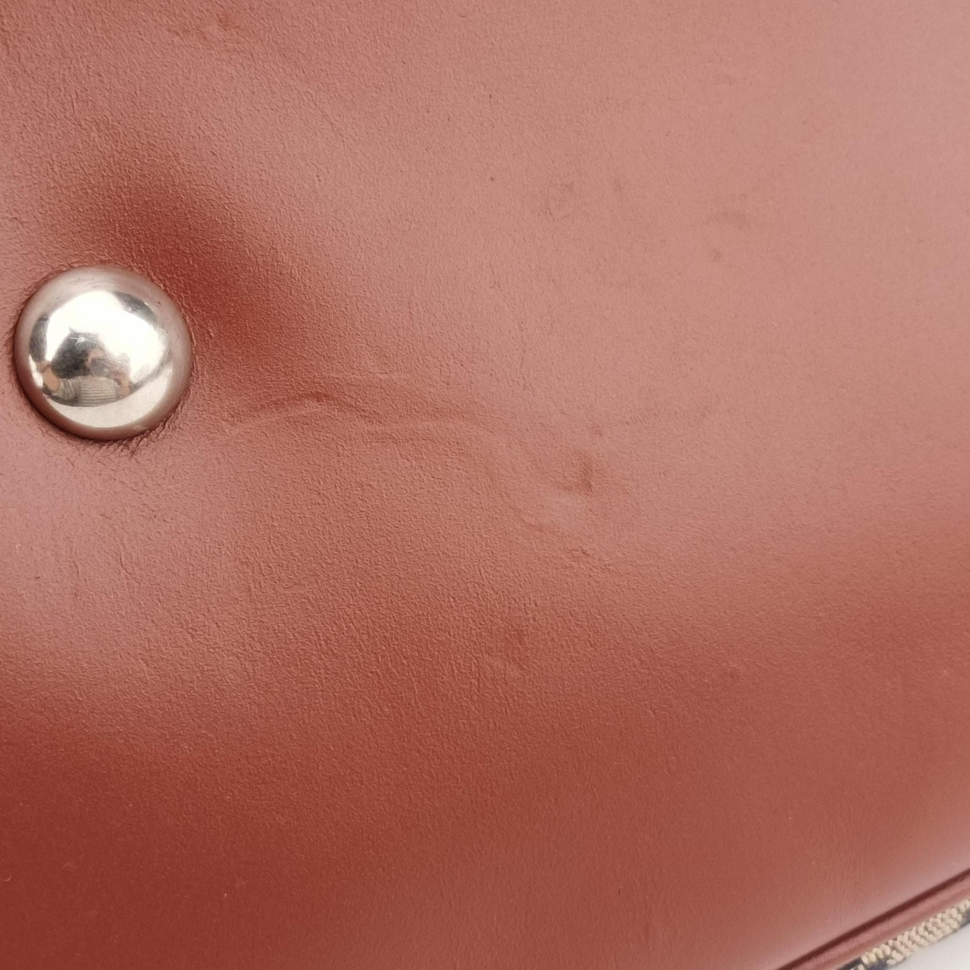 Pre-owned Gucci Diamante Brown × Beige Canvas × Leather 231838 handbag | stylenewstar