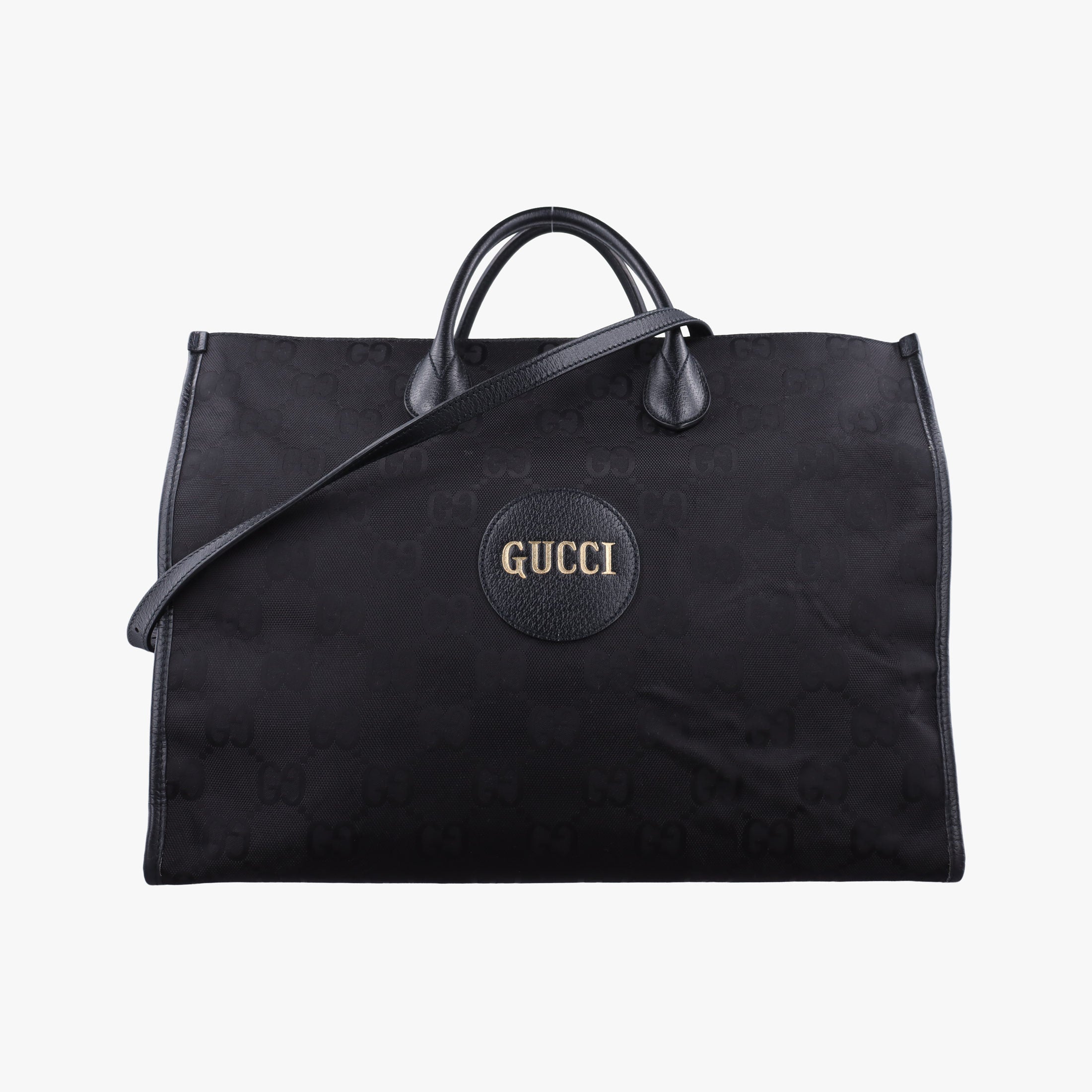 Pre-owned Gucci OFF THE GRID Black nylon×Leather 630353 shoulderbag | stylenewstar