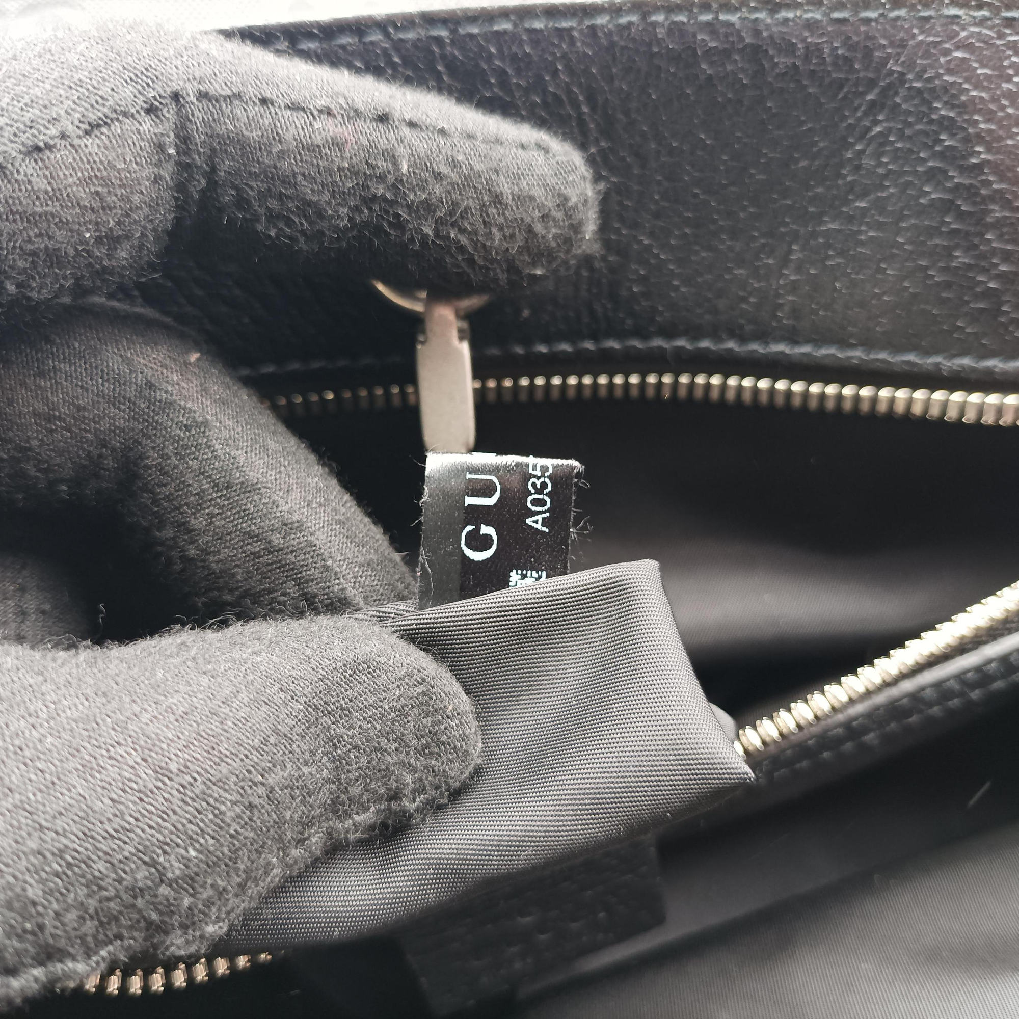 Pre-owned Gucci OFF THE GRID Black nylon×Leather 630353 shoulderbag | stylenewstar