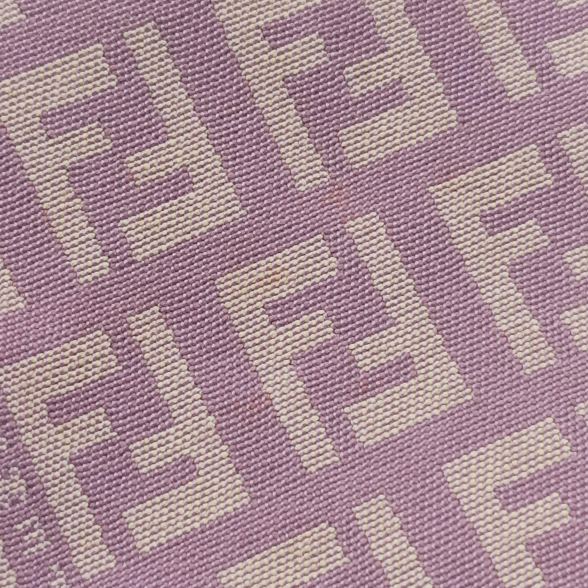 Pre-owned Fendi Zucchino Baguette Pink canvas 8BR003 handbag | stylenewstar