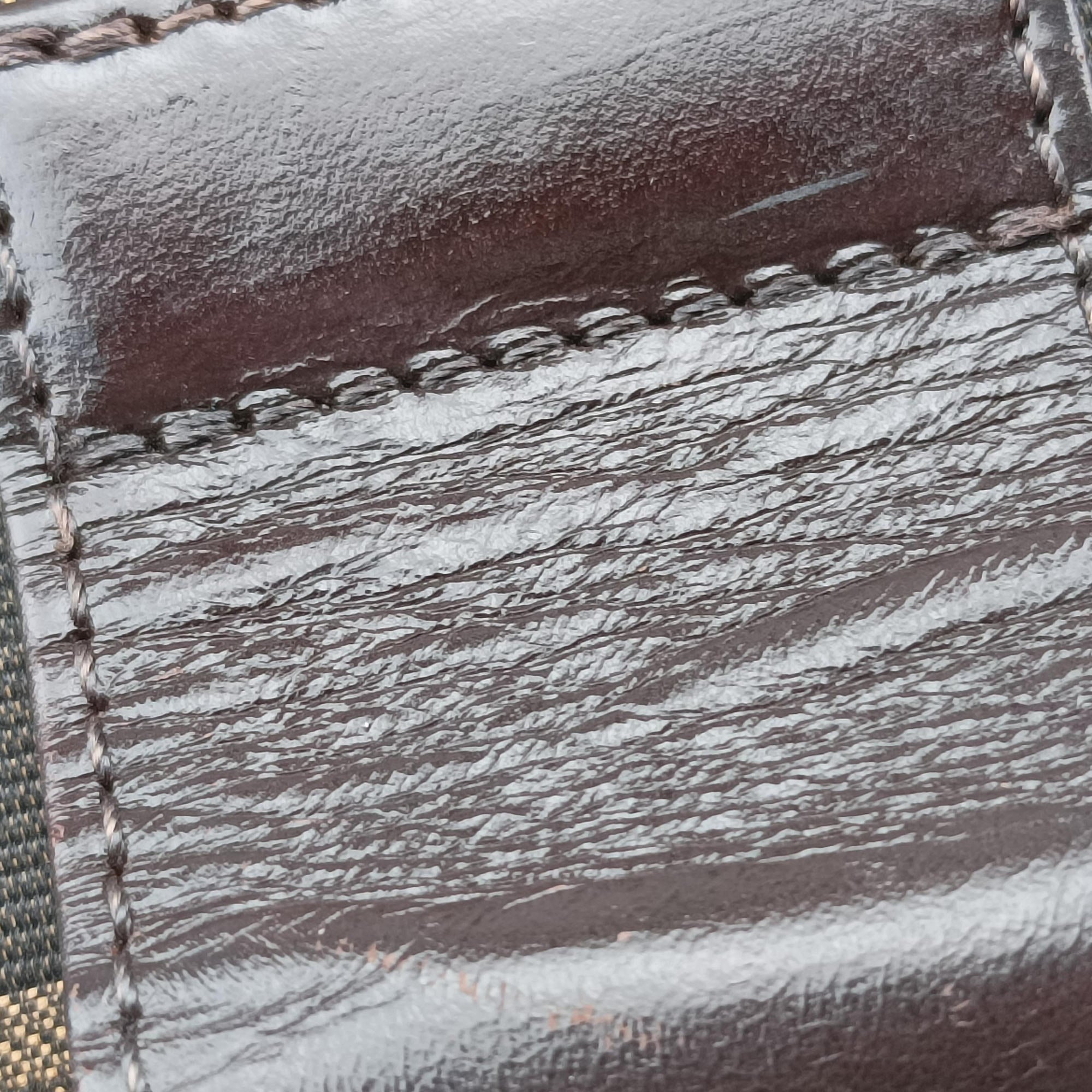 Secondhand Fendi Zucca Mamma Baguette Brown canvas×leather 091611 shoulderbag | stylenewstar