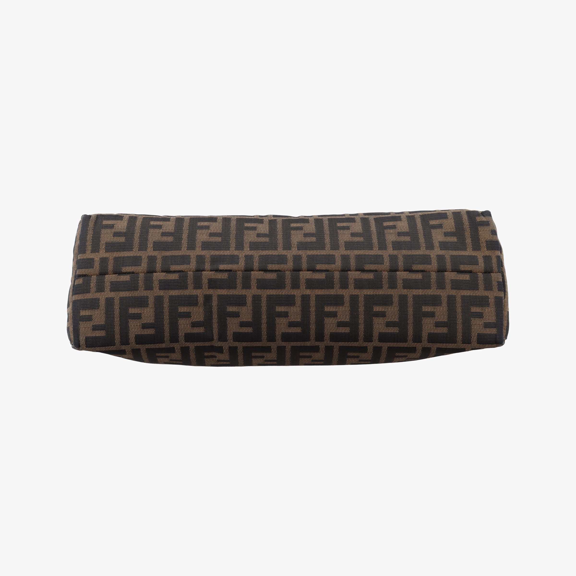 Secondhand Fendi Zucca Mamma Baguette Brown canvas×leather 091611 shoulderbag | stylenewstar