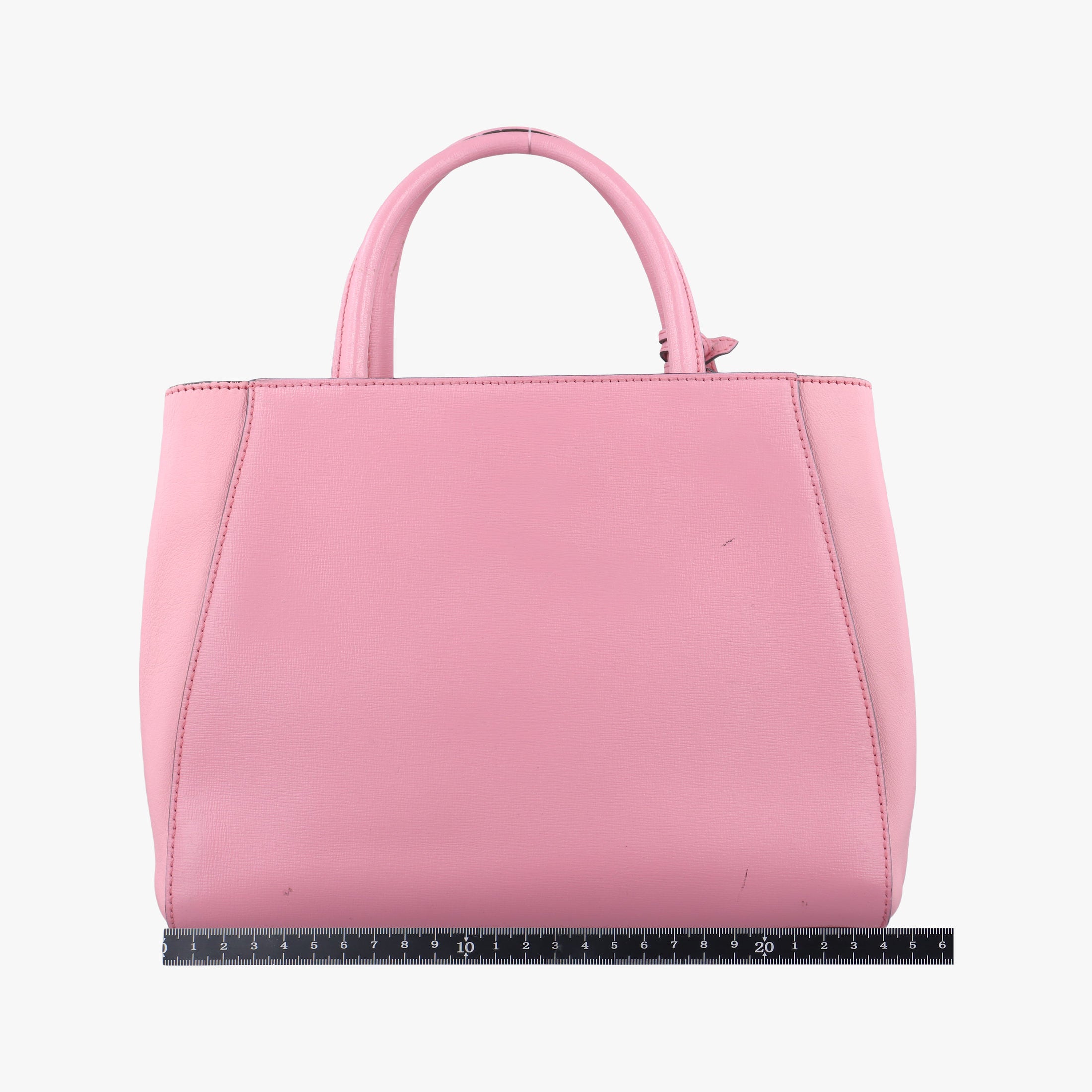 Vintage Fendi Petite 2 JOURS Pink Leather 8BH253 shoulderbag | stylenewstar