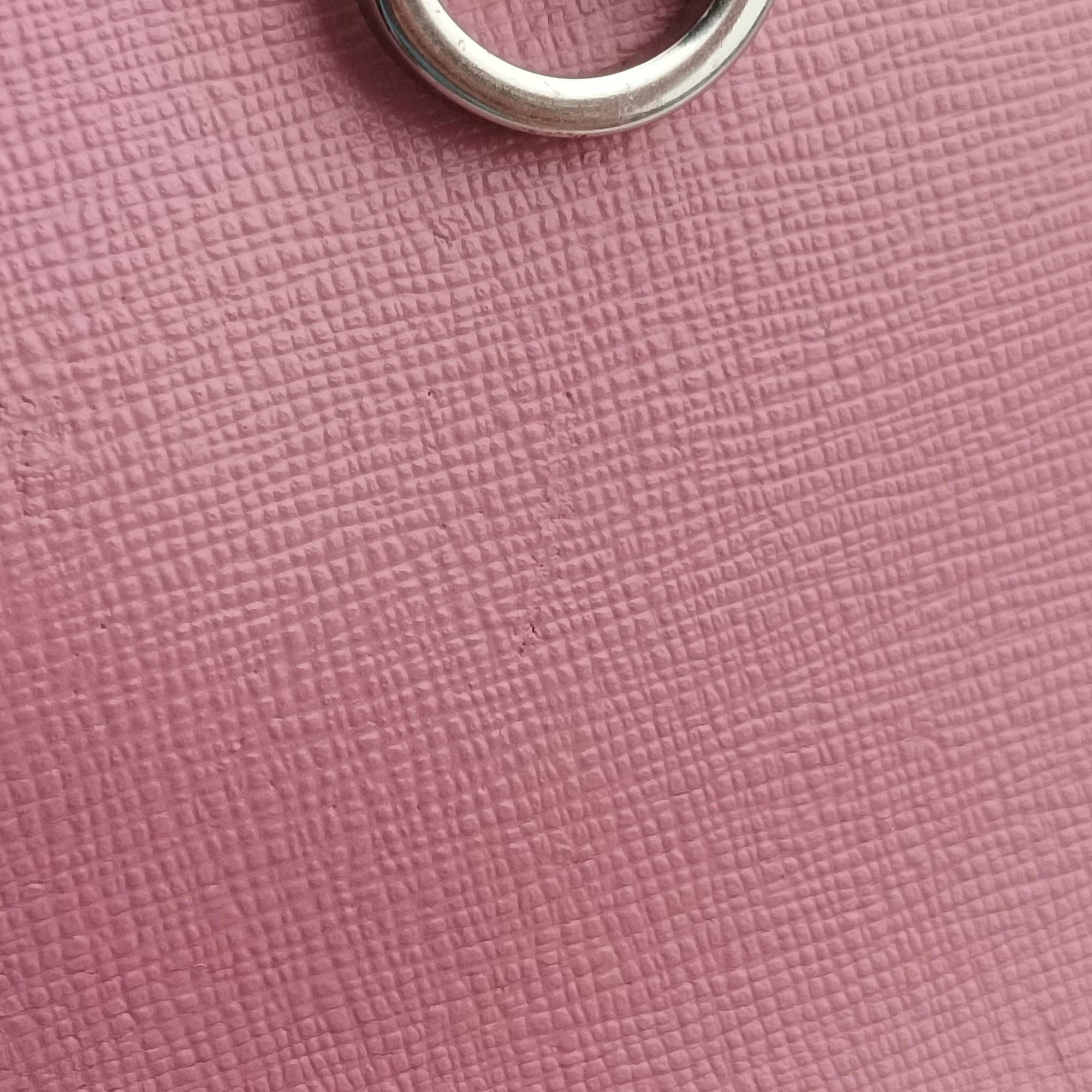 Vintage Fendi Petite 2 JOURS Pink Leather 8BH253 shoulderbag | stylenewstar