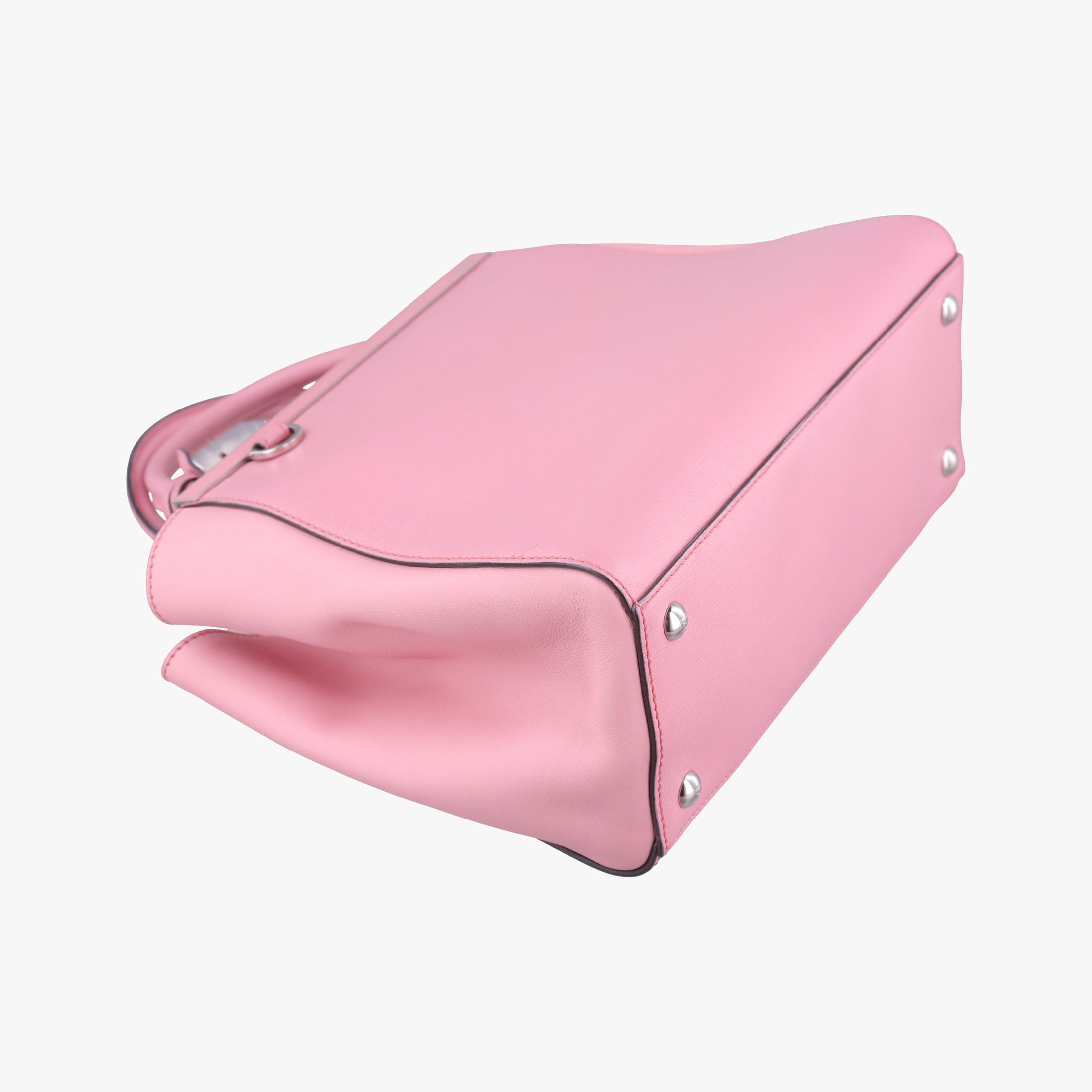 Vintage Fendi Petite 2 JOURS Pink Leather 8BH253 shoulderbag | stylenewstar