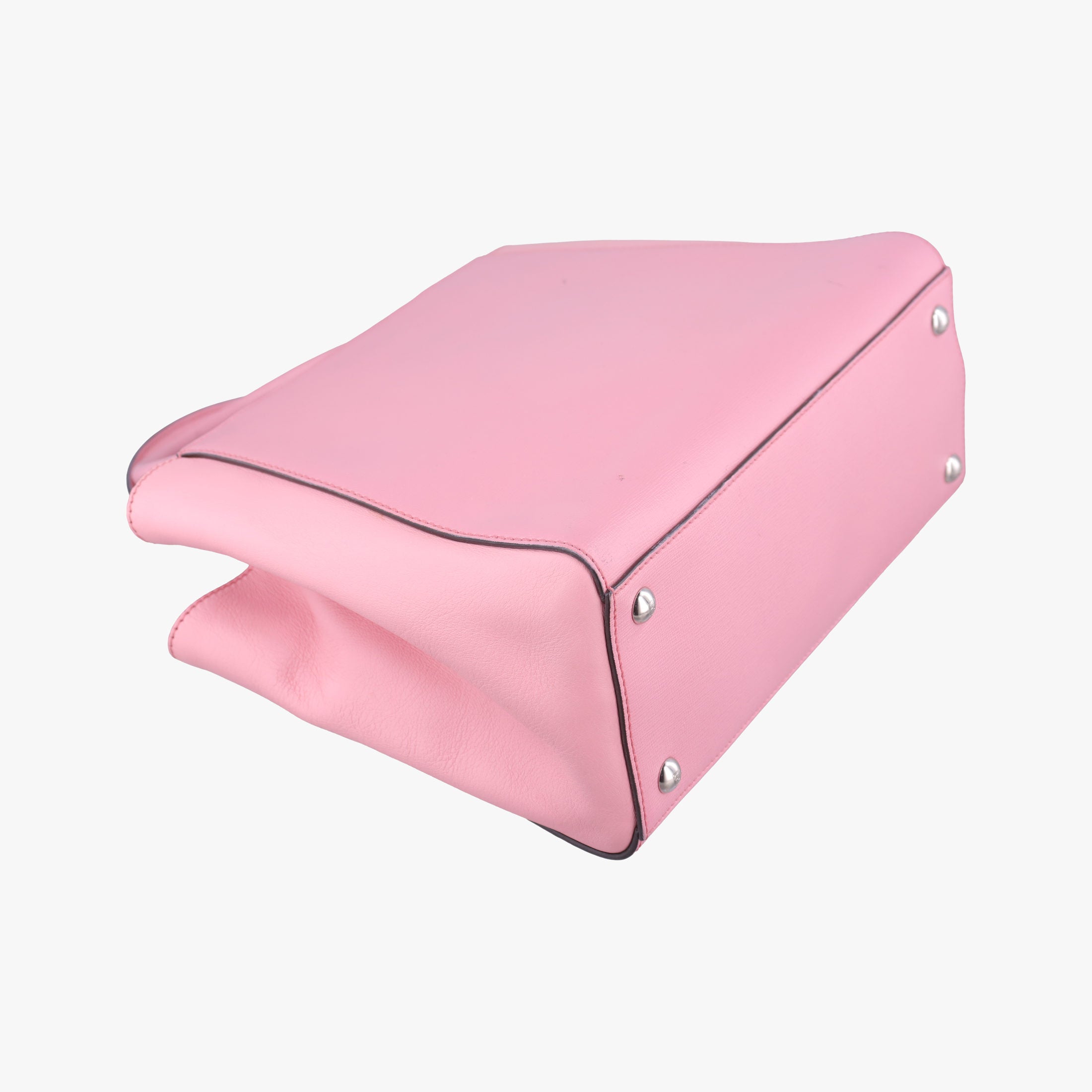 Vintage Fendi Petite 2 JOURS Pink Leather 8BH253 shoulderbag | stylenewstar