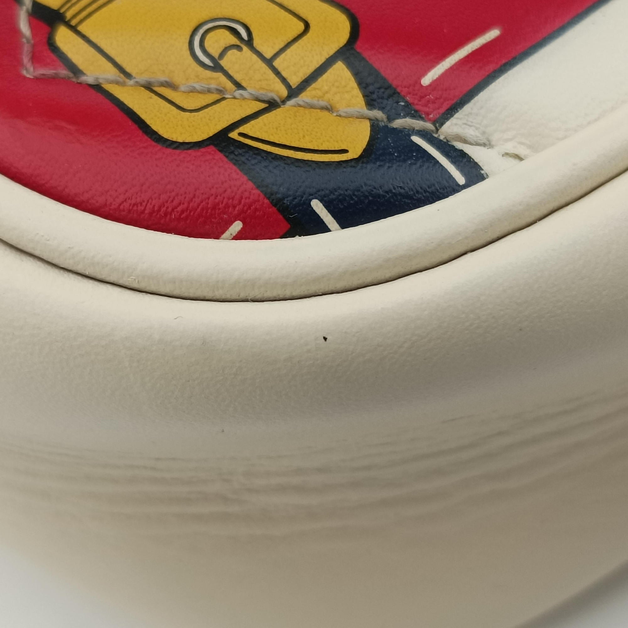 Vintage Gucci GG Marmont White × MultiColor Leather 448065 shoulderbag | stylenewstar