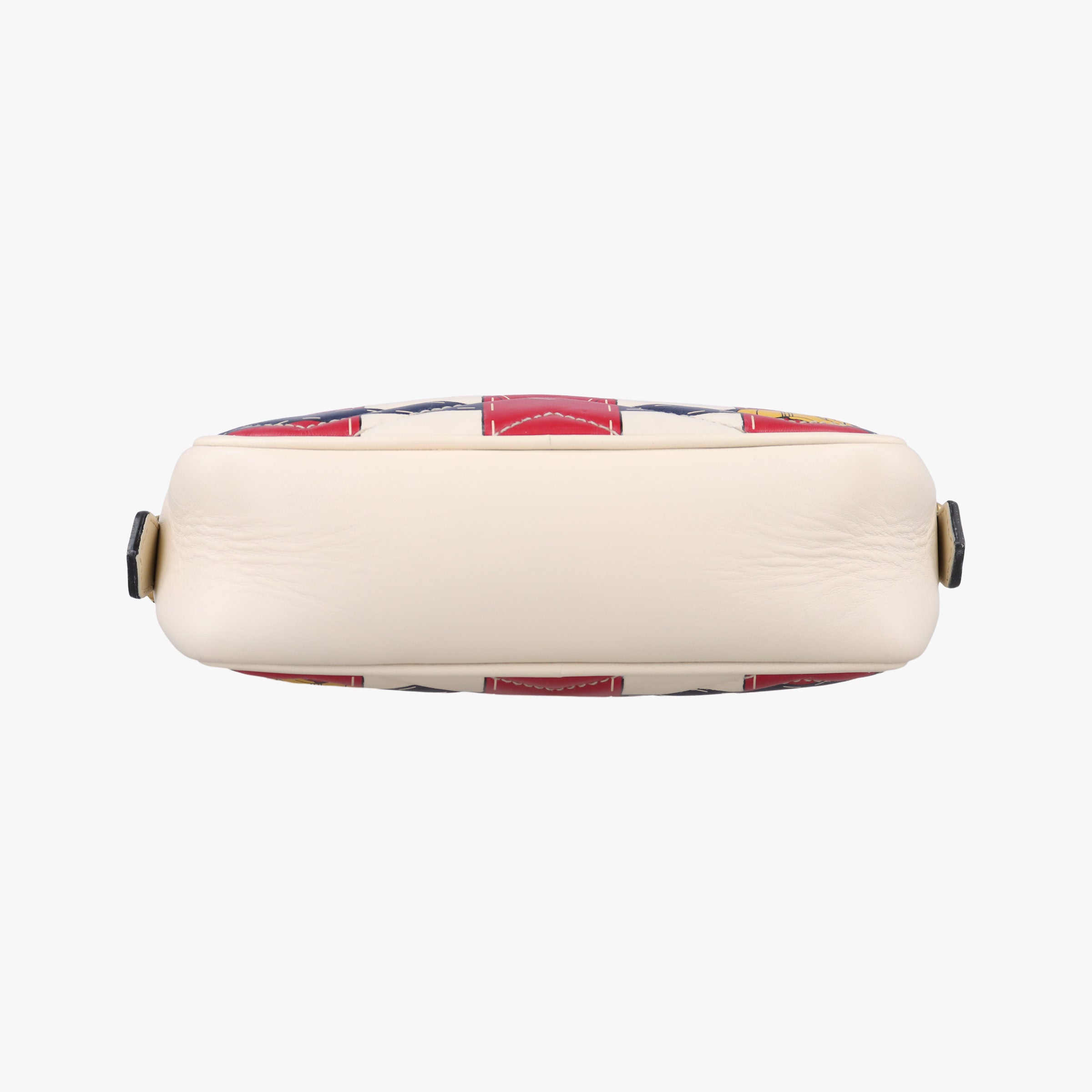 Vintage Gucci GG Marmont White × MultiColor Leather 448065 shoulderbag | stylenewstar
