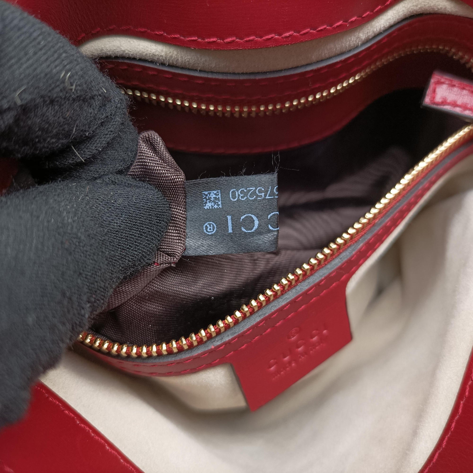 Pre-owned Gucci Arli Multicolour ponyhair 550126 shoulderbag | stylenewstar