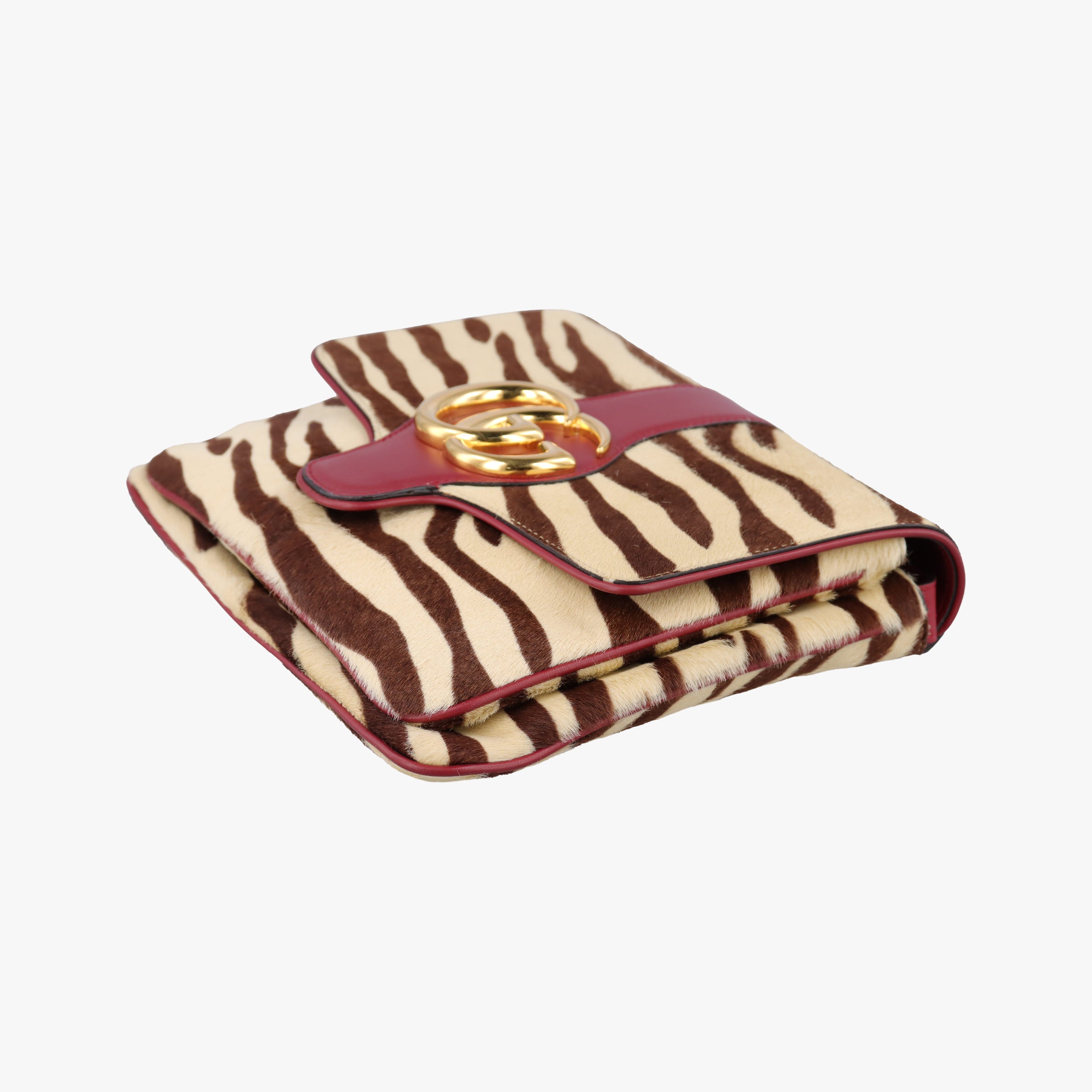 Pre-owned Gucci Arli Multicolour ponyhair 550126 shoulderbag | stylenewstar