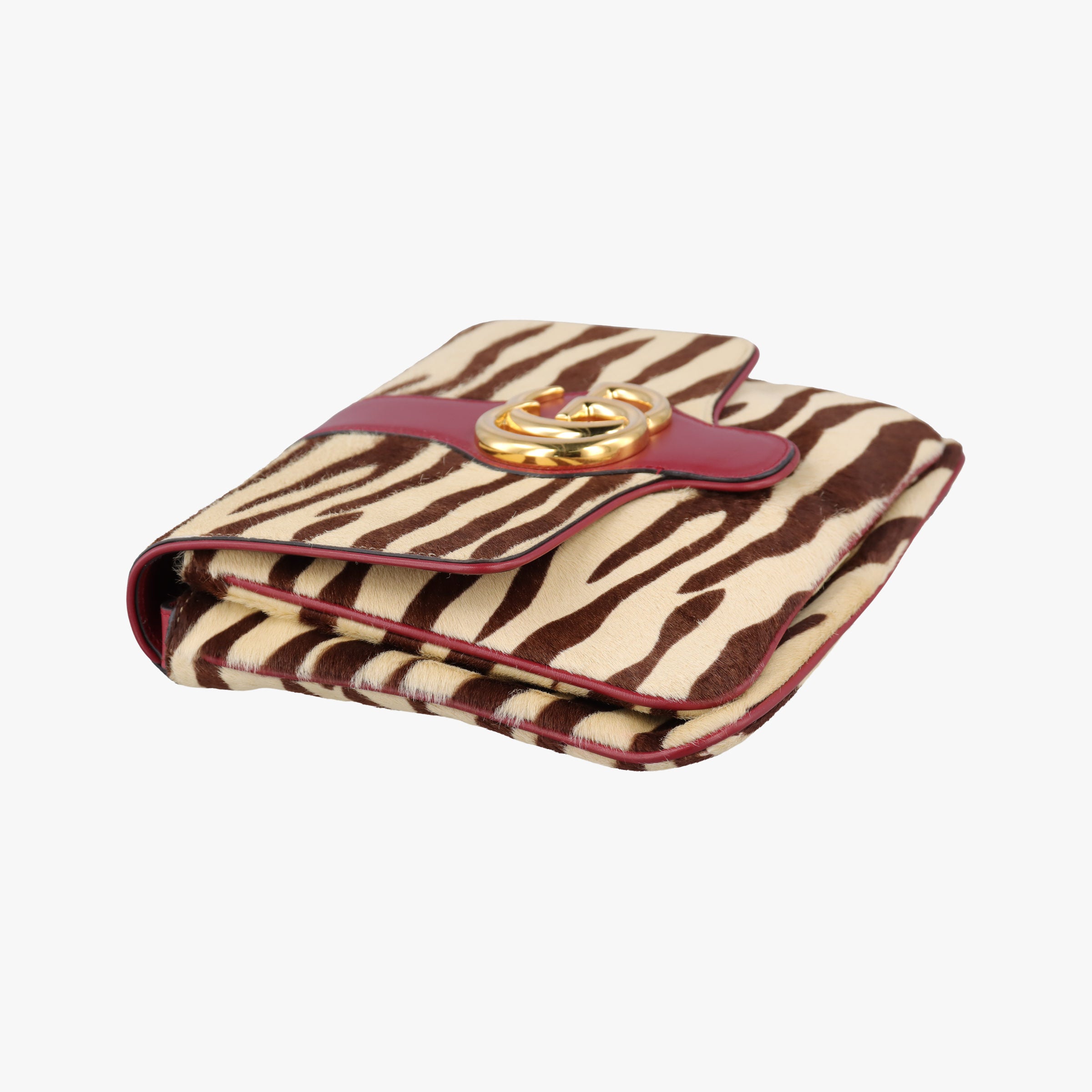 Pre-owned Gucci Arli Multicolour ponyhair 550126 shoulderbag | stylenewstar