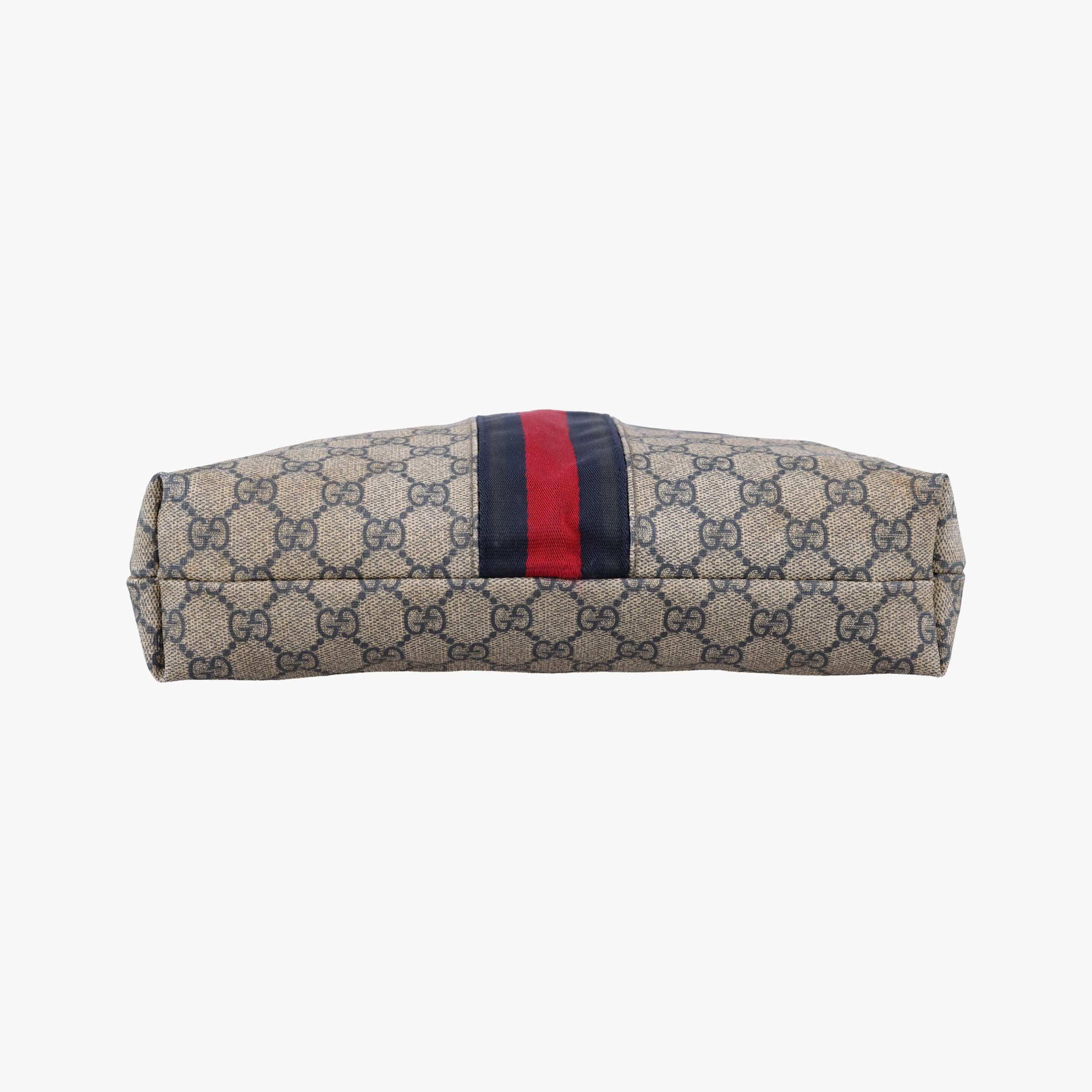Pre-owned Gucci GG Supreme Messenger Brown PVC coated canvas×Leather 388926 shoulderbag | stylenewstar