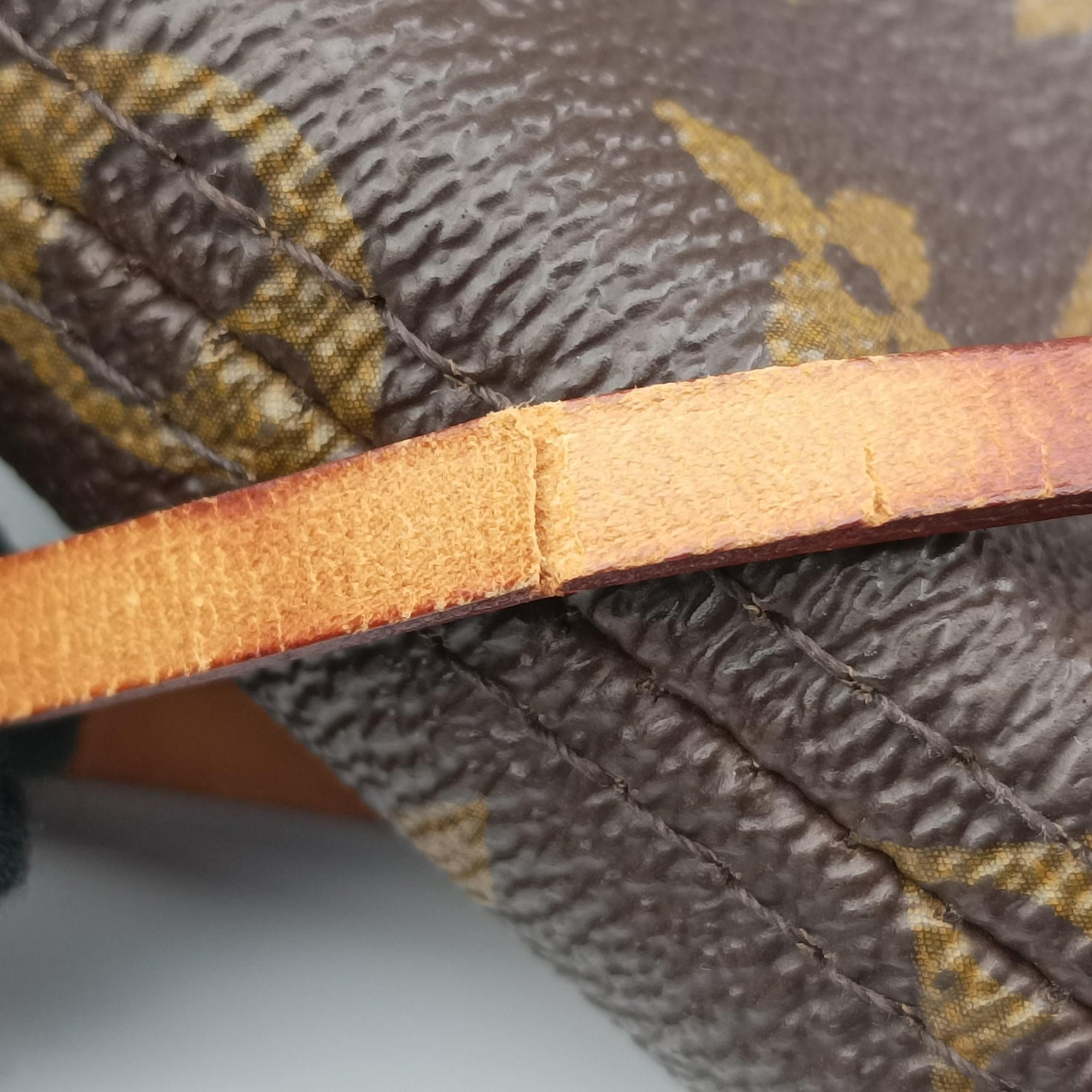 Pre-owned Louis Vuitton NEVERFULLMM Brown Monogram Canvas M40156 shoulderbag | stylenewstar
