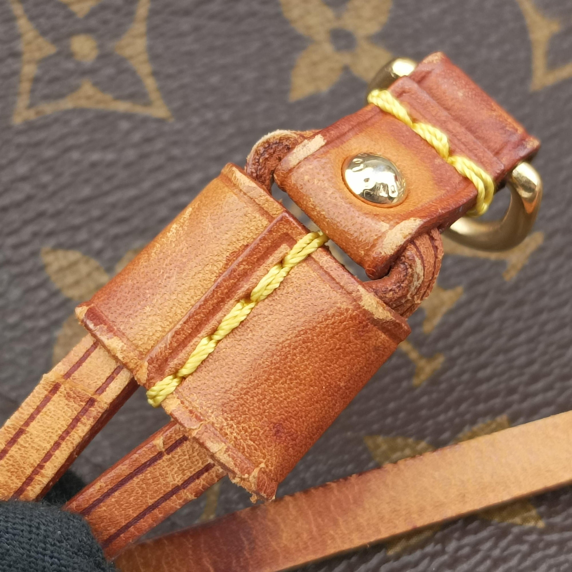 Pre-owned Louis Vuitton NEVERFULLMM Brown Monogram Canvas M40156 shoulderbag | stylenewstar